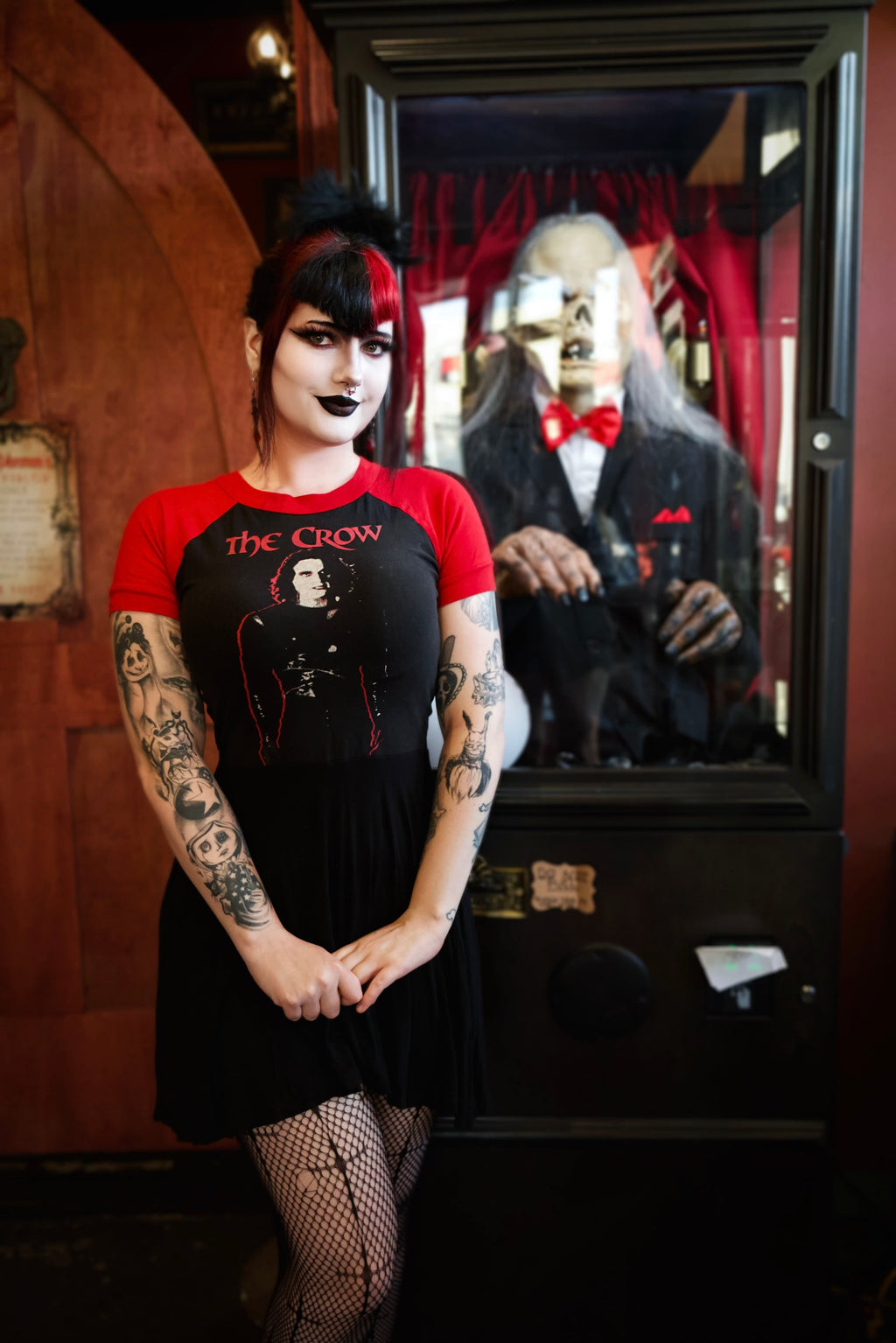 Vera's Eyecandy The Crow Movie Baby Doll Dress