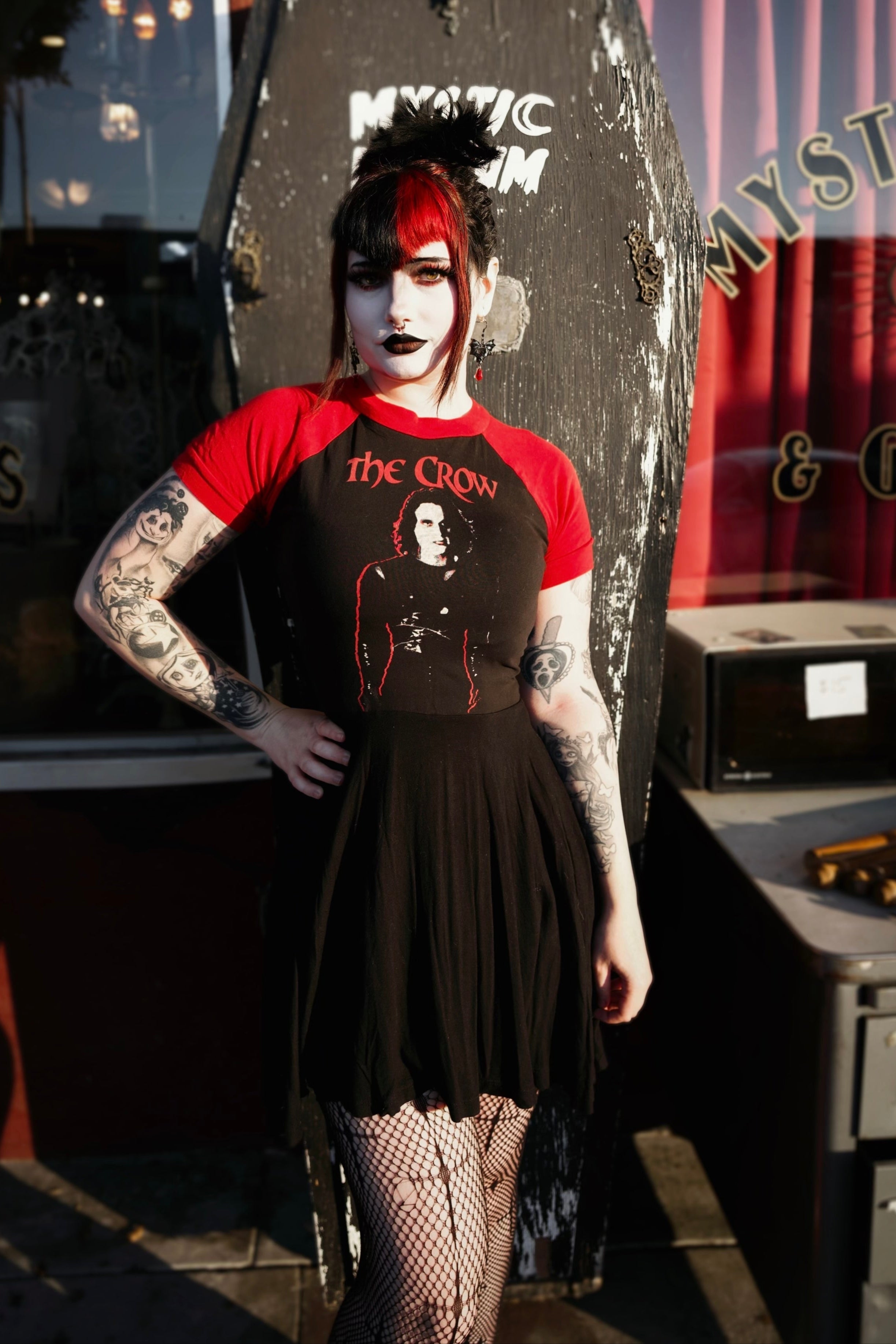 Vera's Eyecandy The Crow Movie Baby Doll Dress