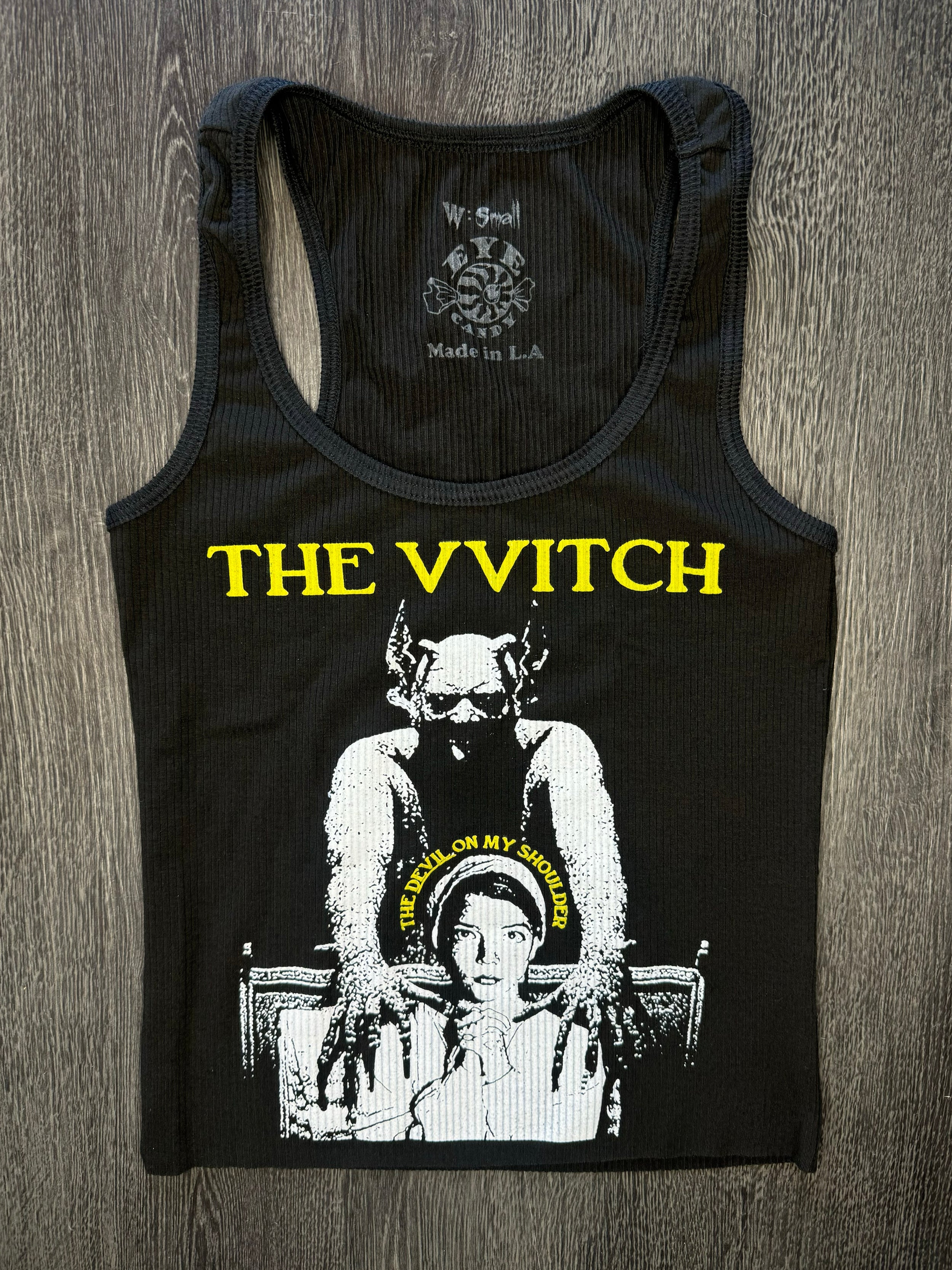Vera's Eyecandy The Witch Movie Ribbed Tank Top