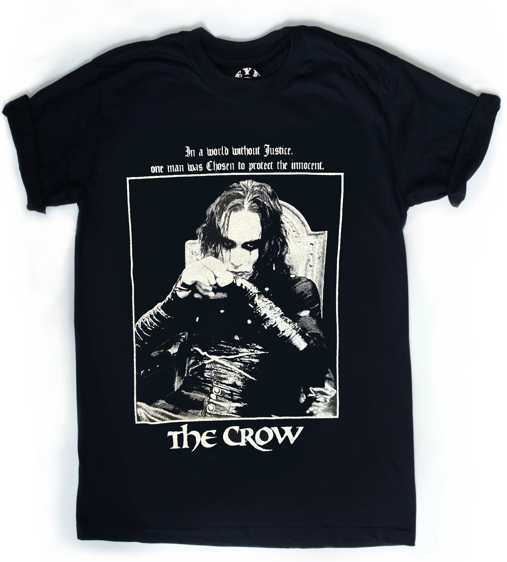 Vera's Eyecandy The Crow Black White T-Shirt