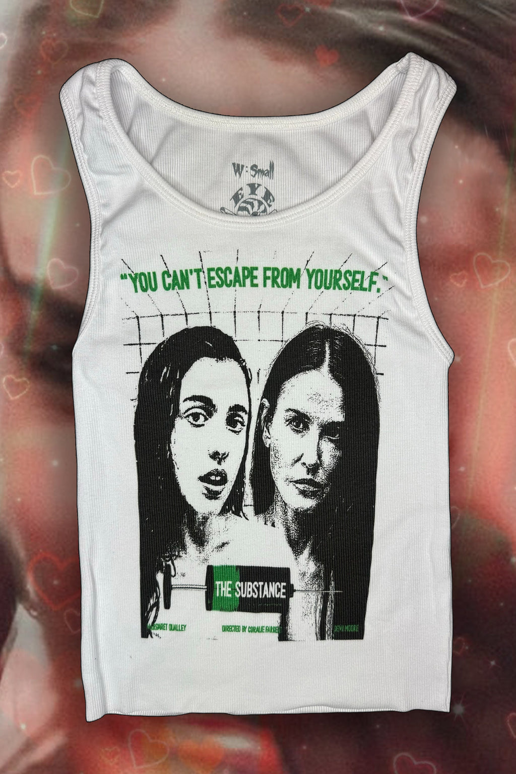 Vera's Eyecandy The Substance Movie Ribbed Tank Top