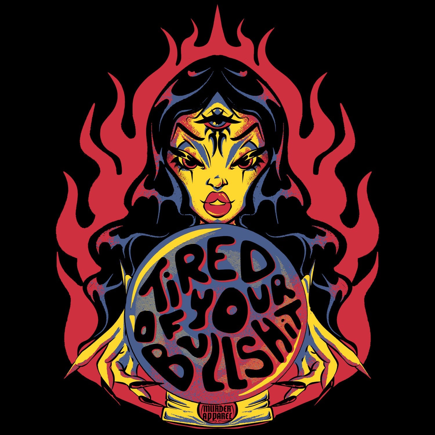 Murder Apparel Tired Of Your Bullshit T-shirt