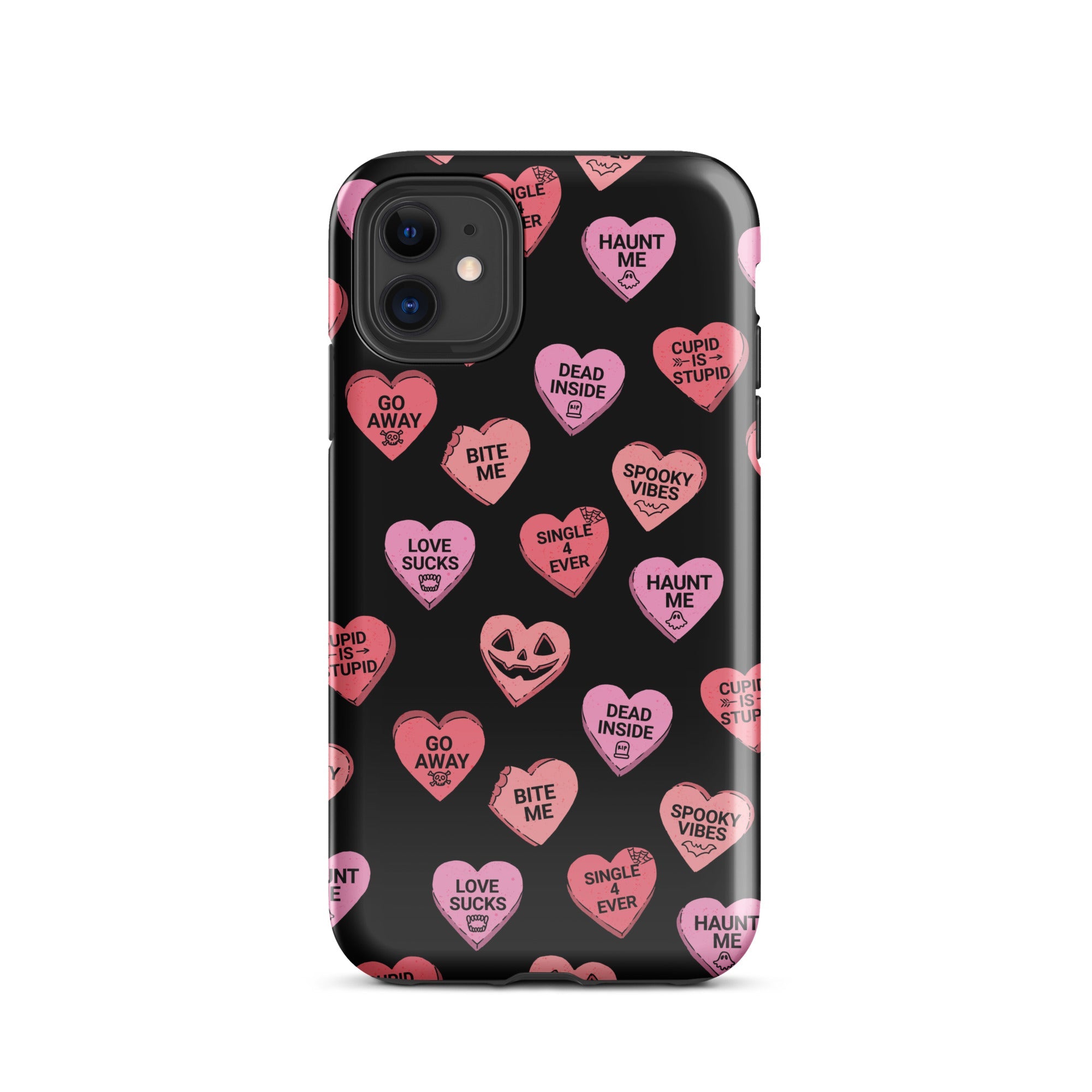 Murder Apparel Candy Hearts iPhone Case