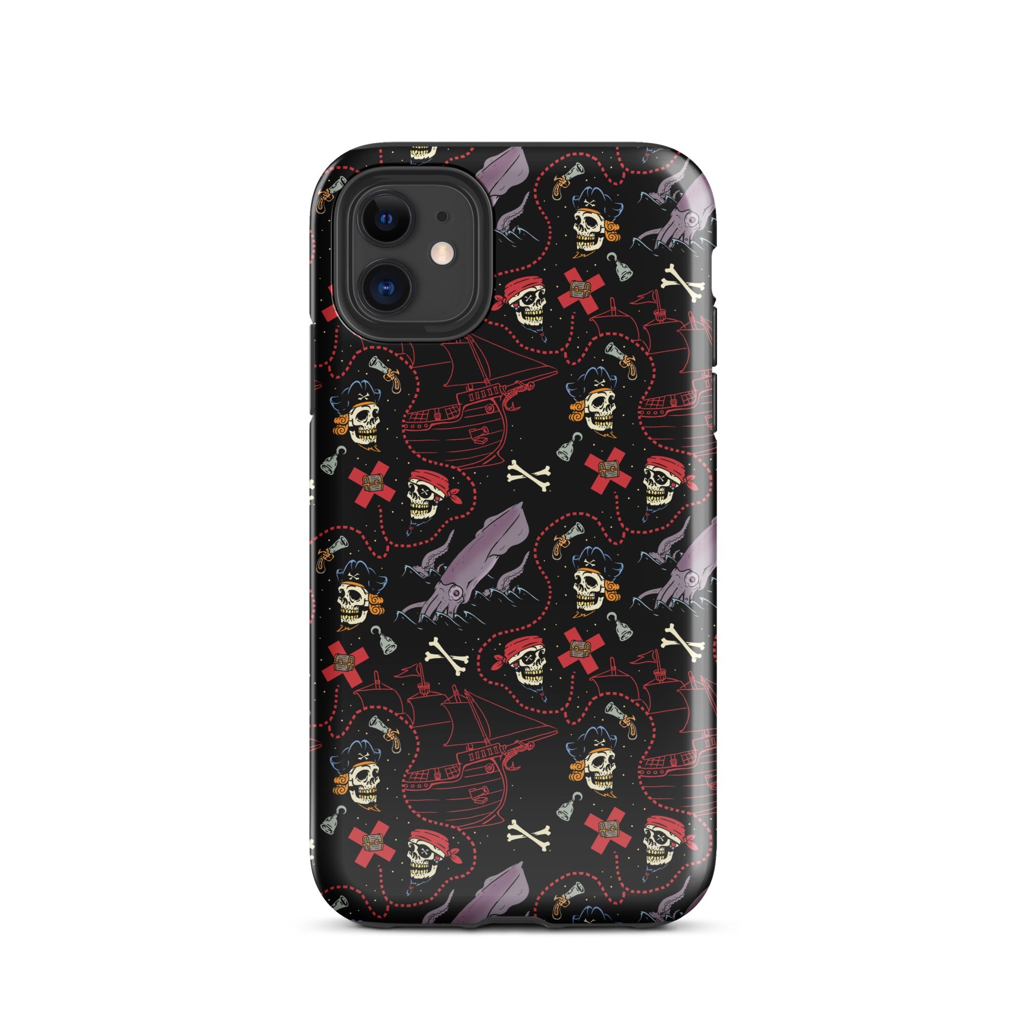 Murder Apparel Pirate Skulls iPhone Case