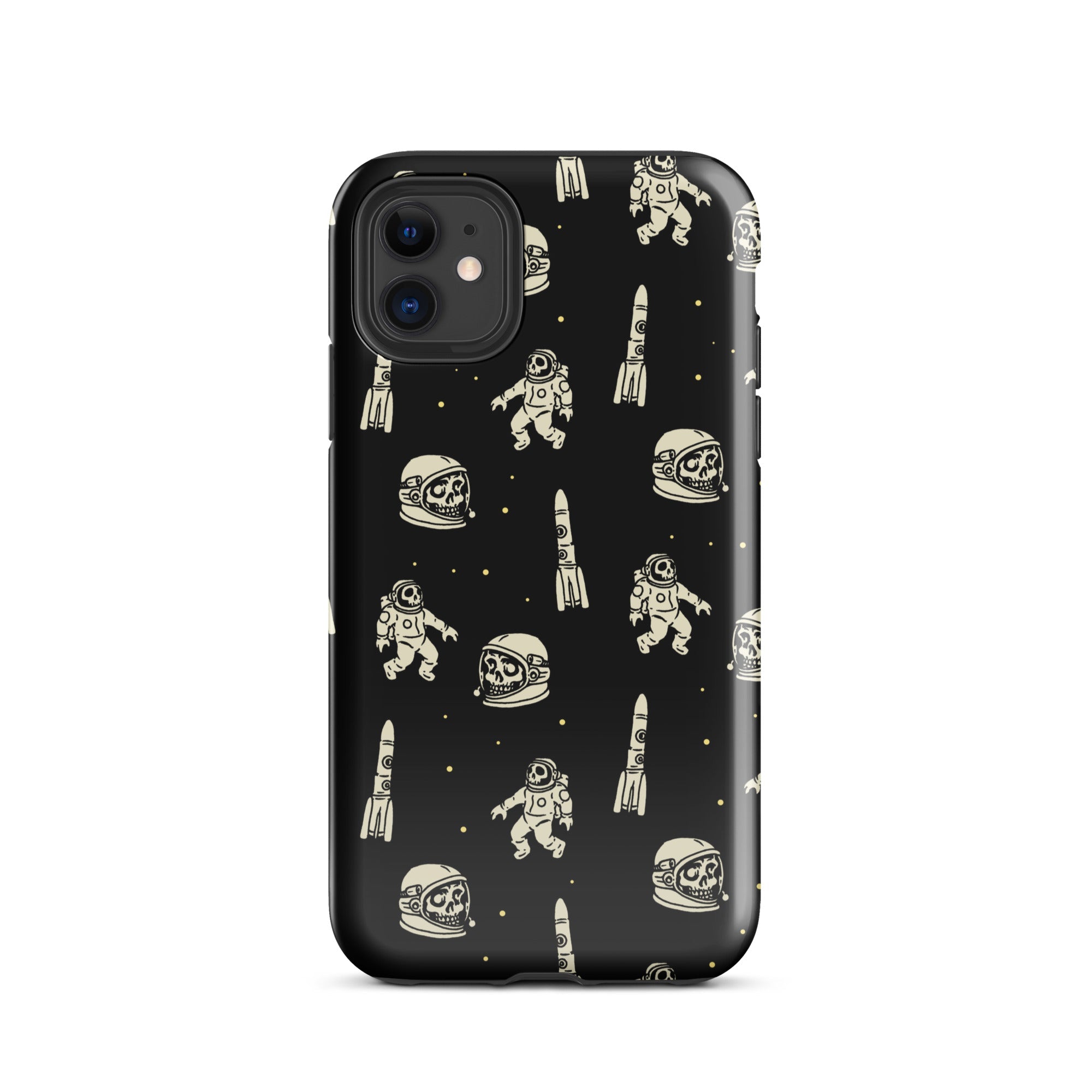 Murder Apparel Astronaut Skull iPhone Case