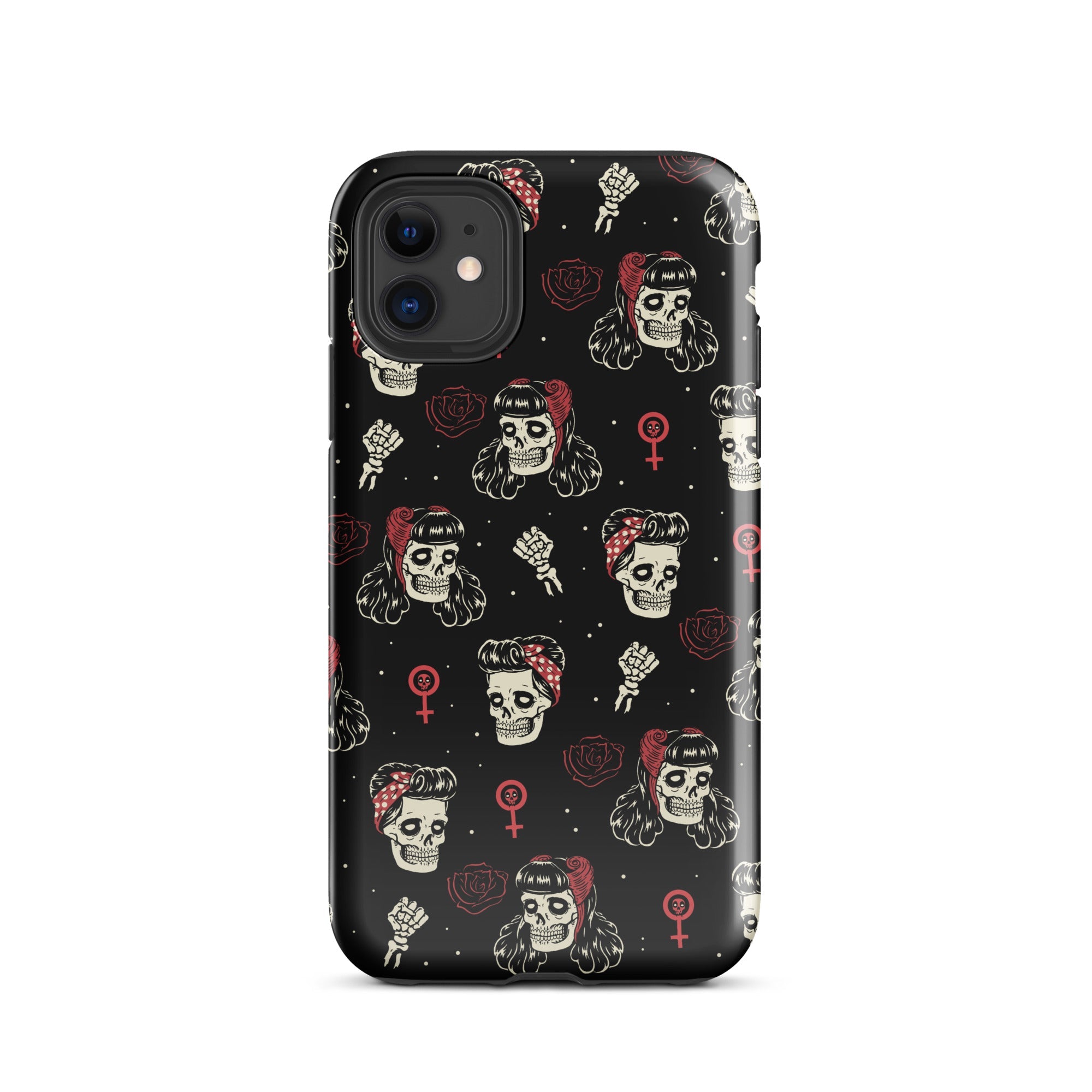 Murder Apparel Undead Rosie Riveter iPhone Case