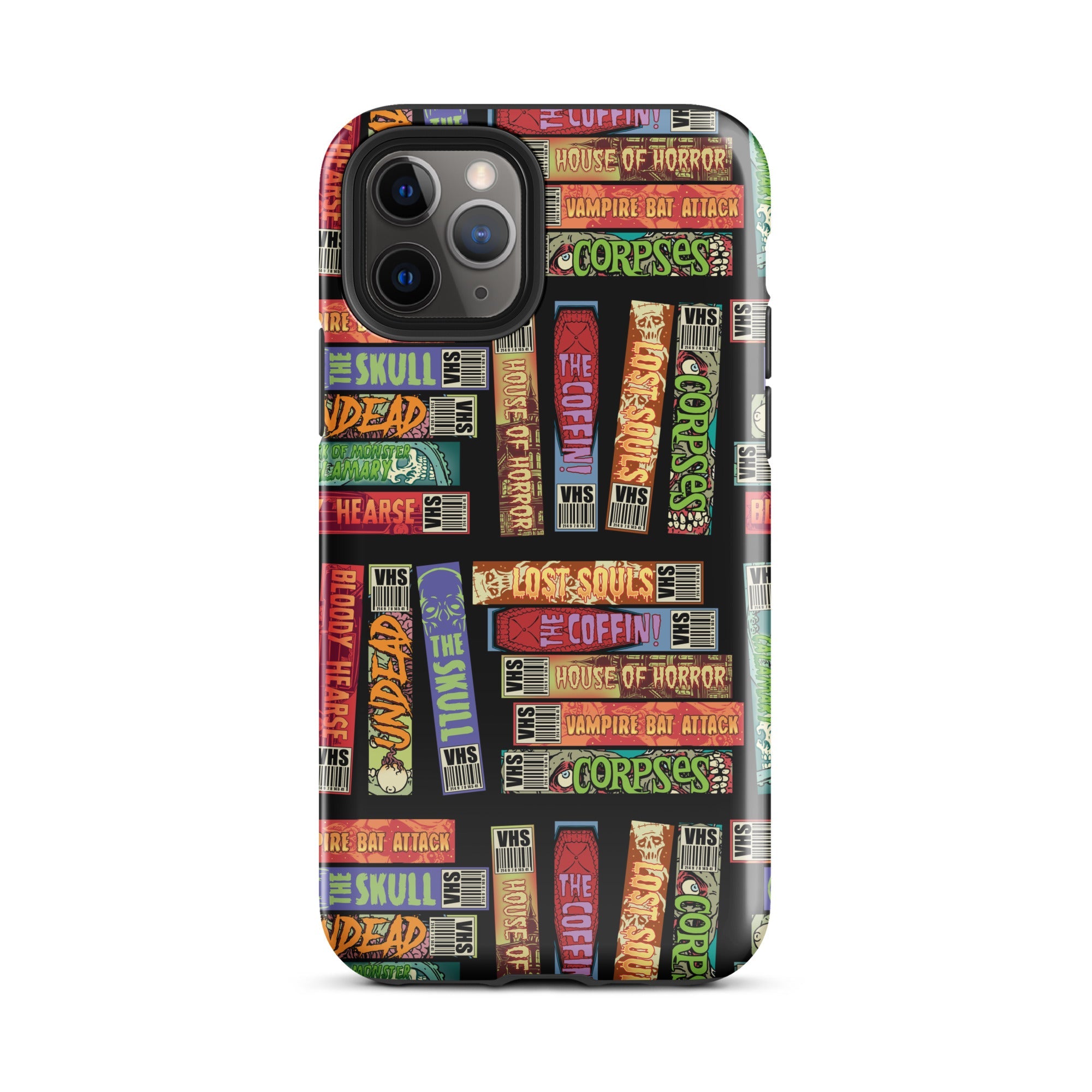 Murder Apparel Retro Horror VHS iPhone Case