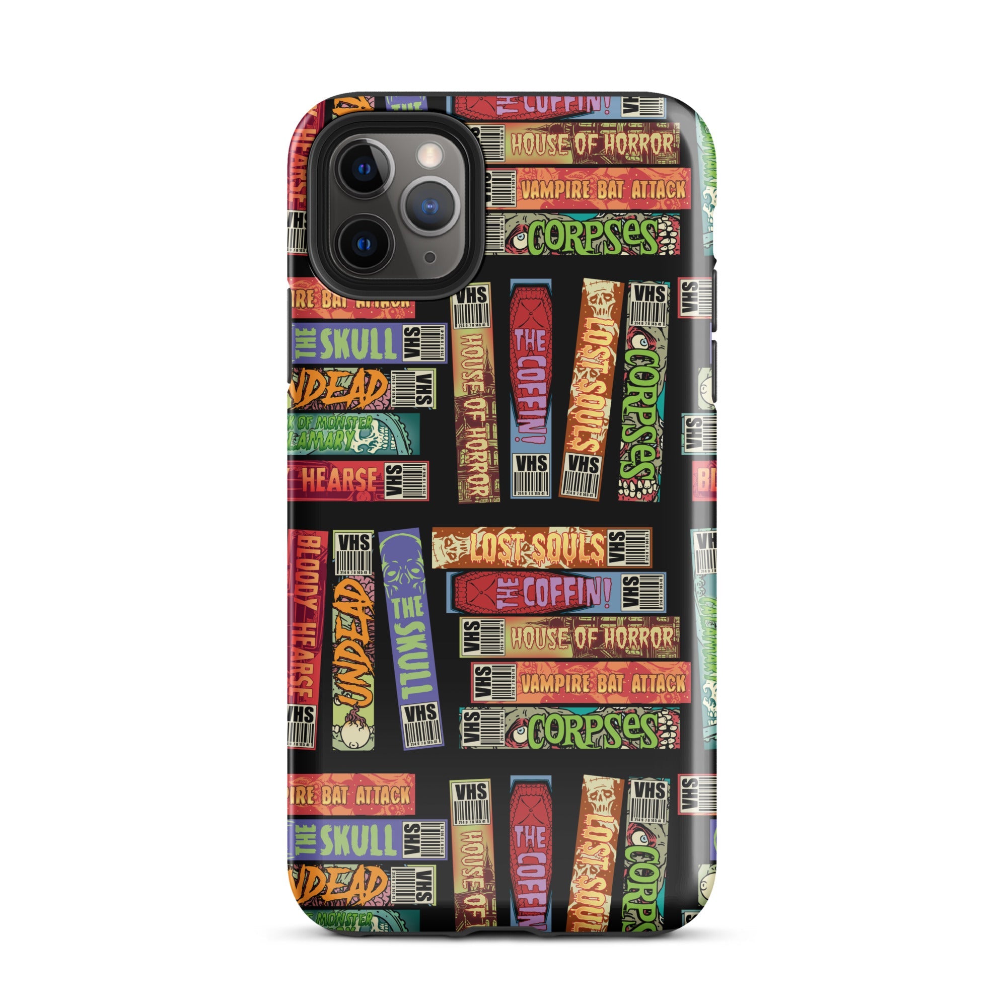 Murder Apparel Retro Horror VHS iPhone Case