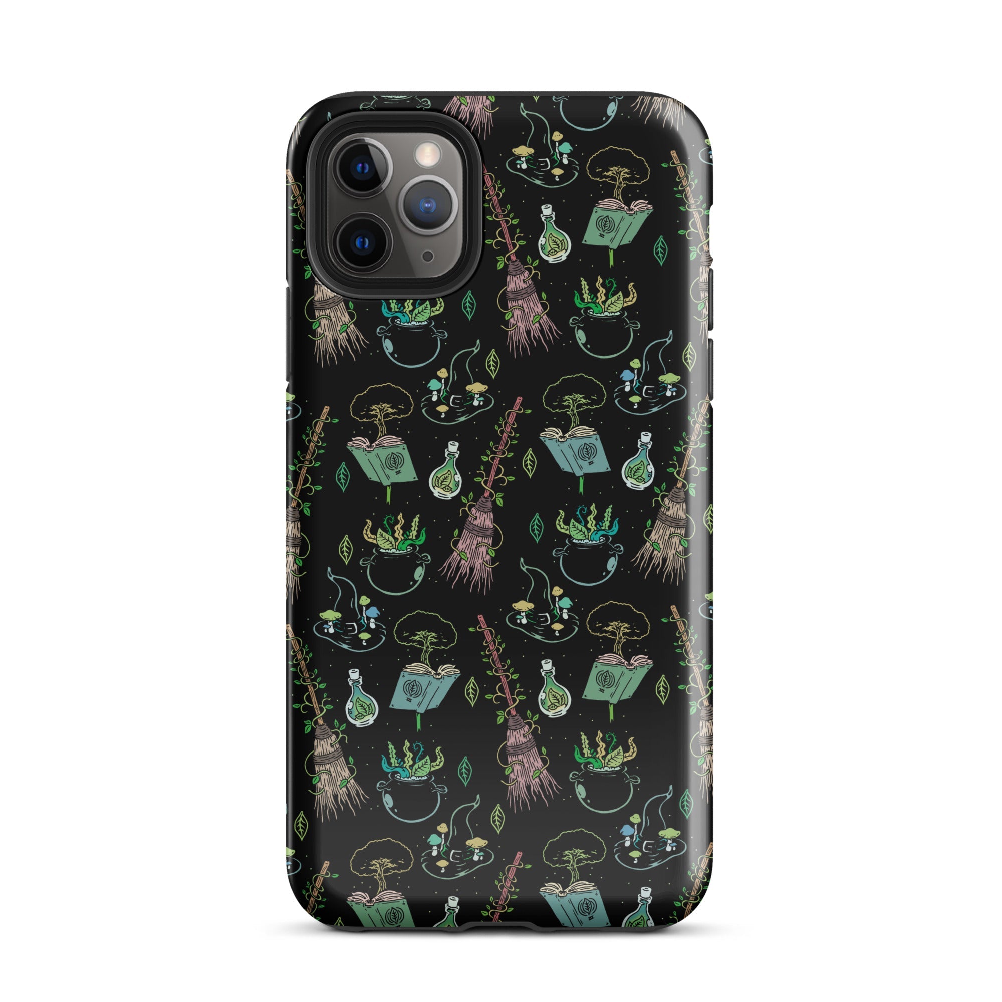 Murder Apparel Green Witch iPhone Case