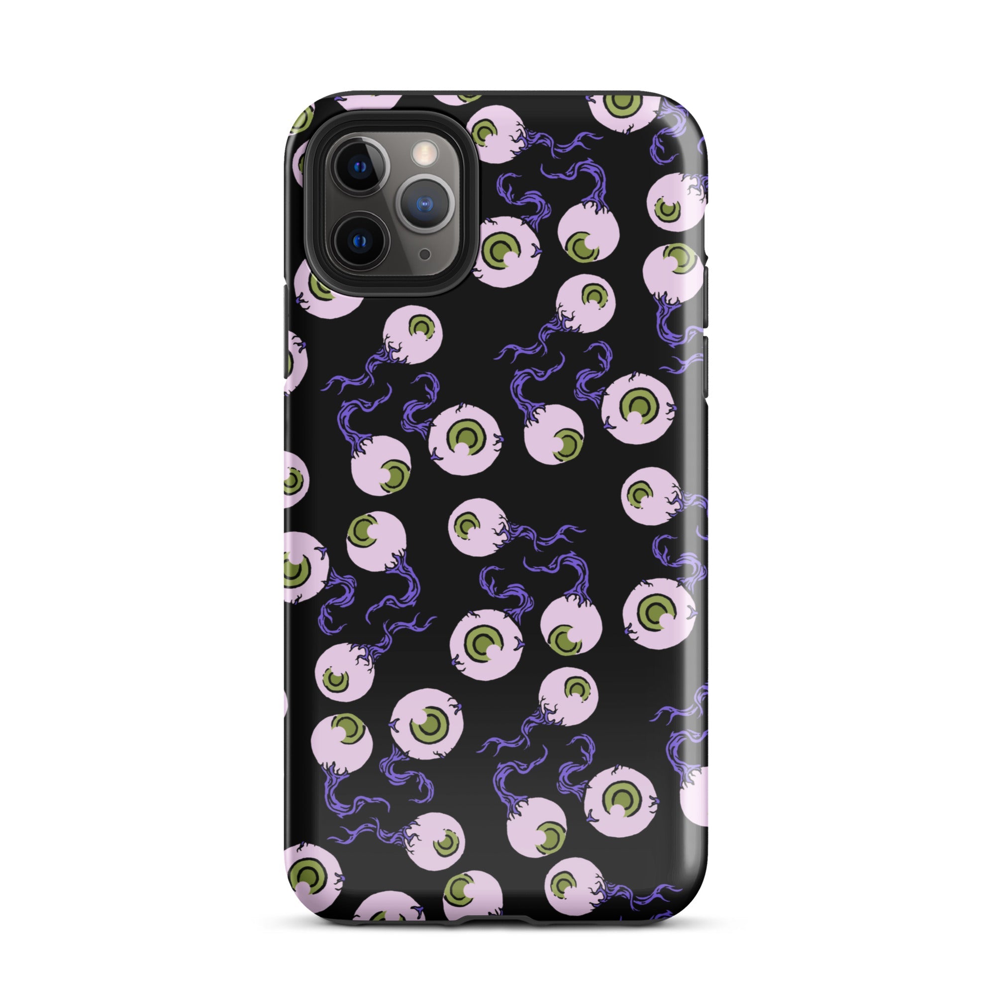 Murder Apparel Spooky Eyeballs iPhone Case
