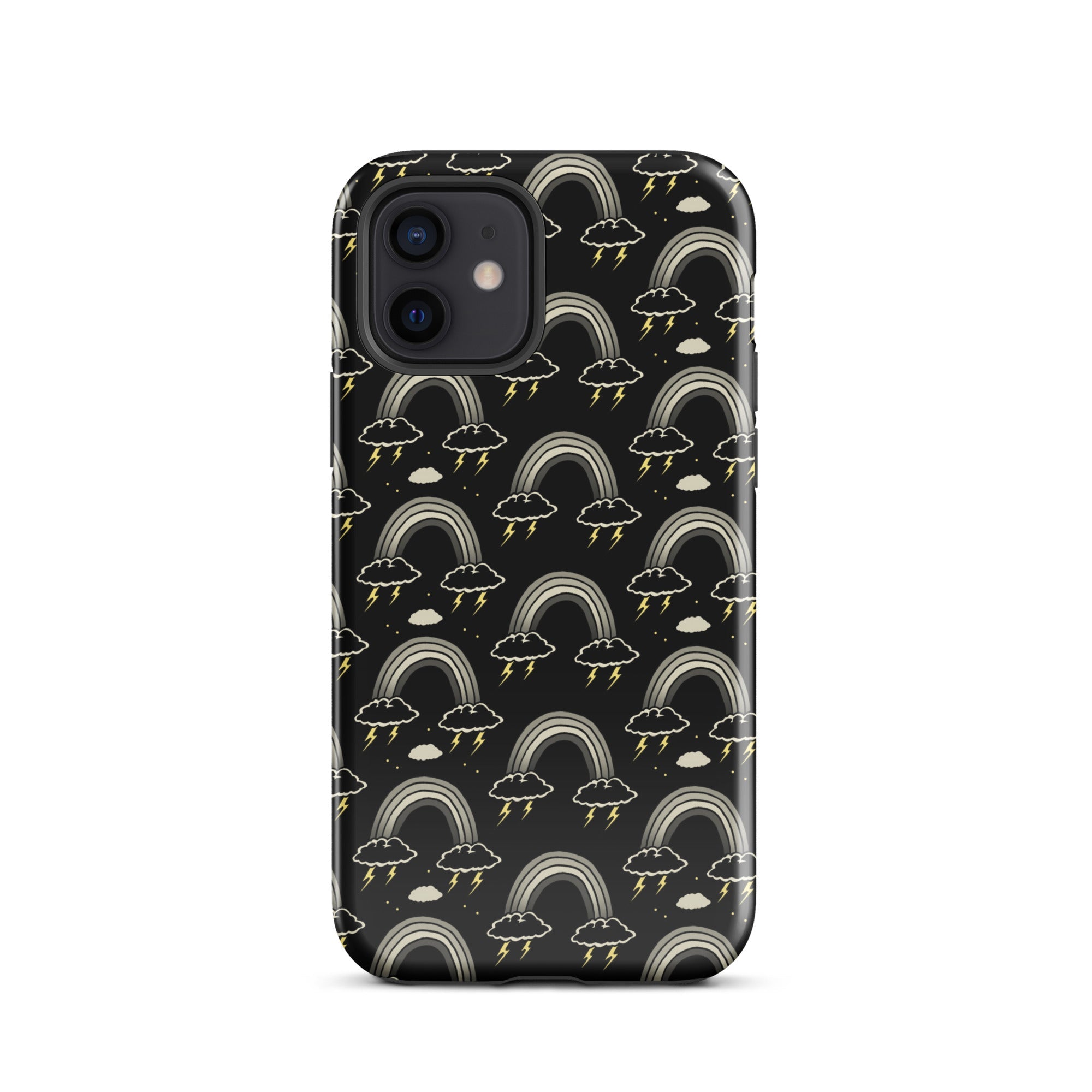 Murder Apparel Goth Rainbow Emo iPhone Case