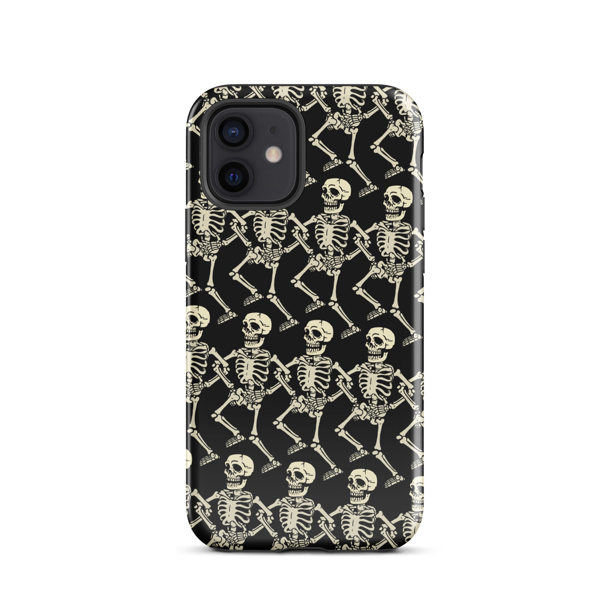 Murder Apparel Dancing Skeletons iPhone Case