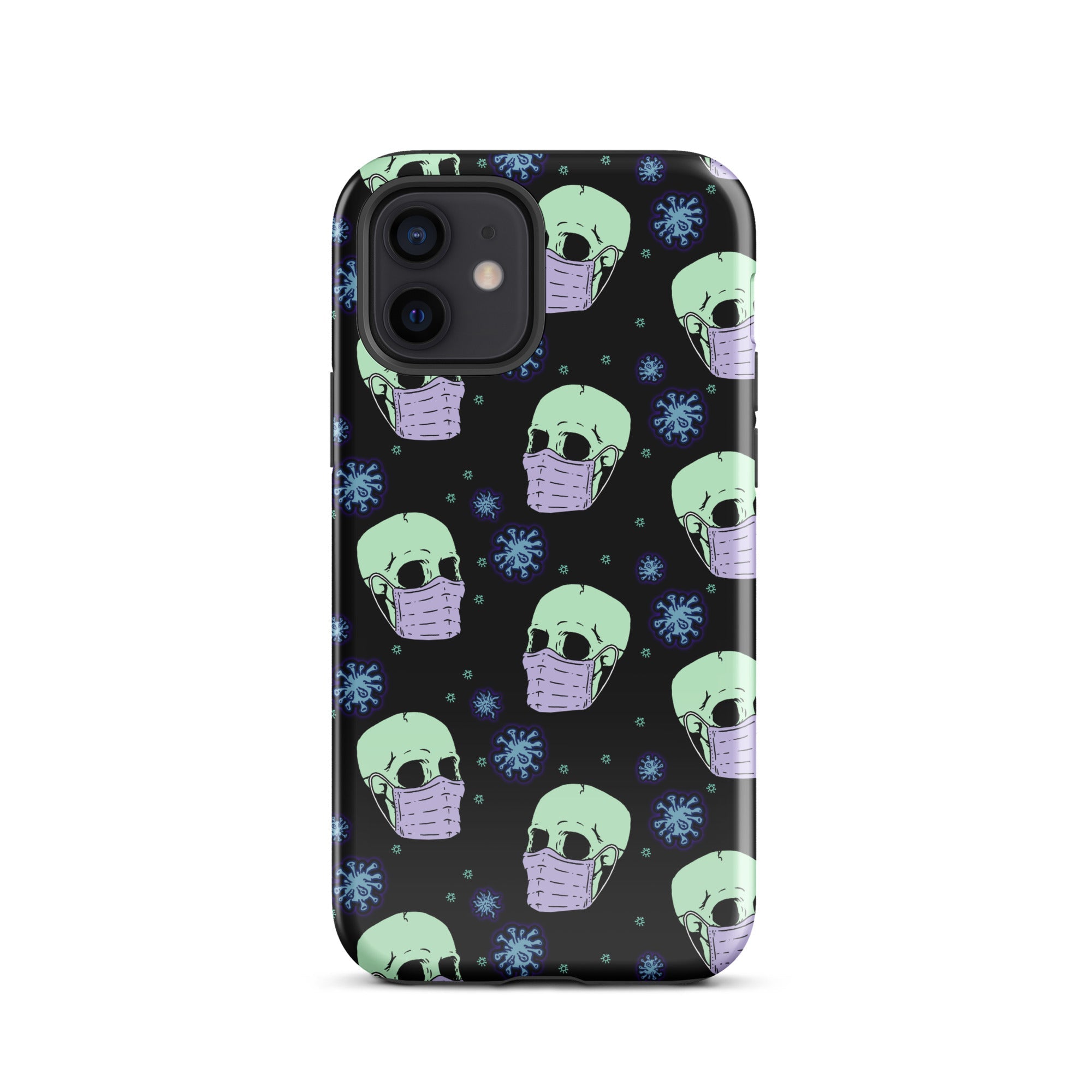 Murder Apparel Virus Skull iPhone Case