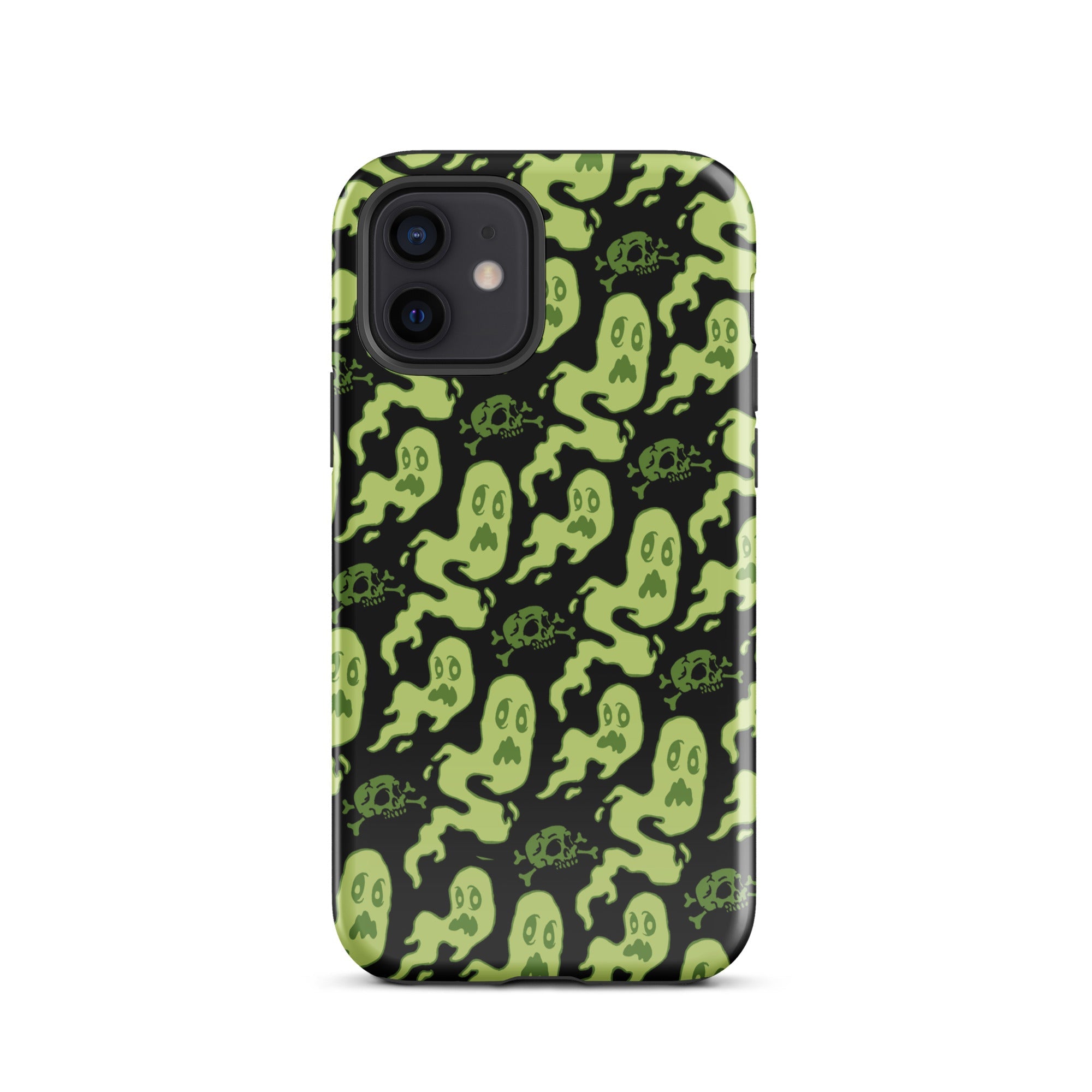 Murder Apparel Green Ghosts iPhone Case