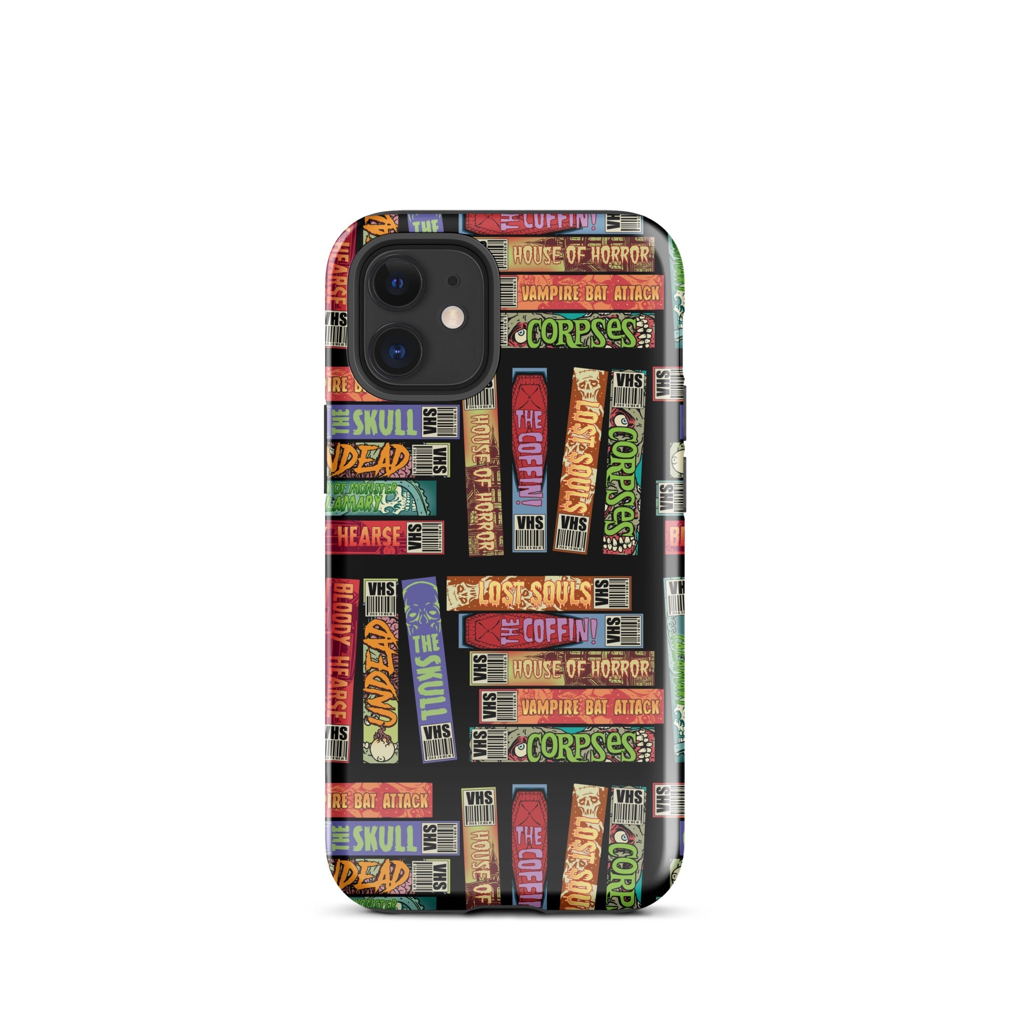 Murder Apparel Retro Horror VHS iPhone Case