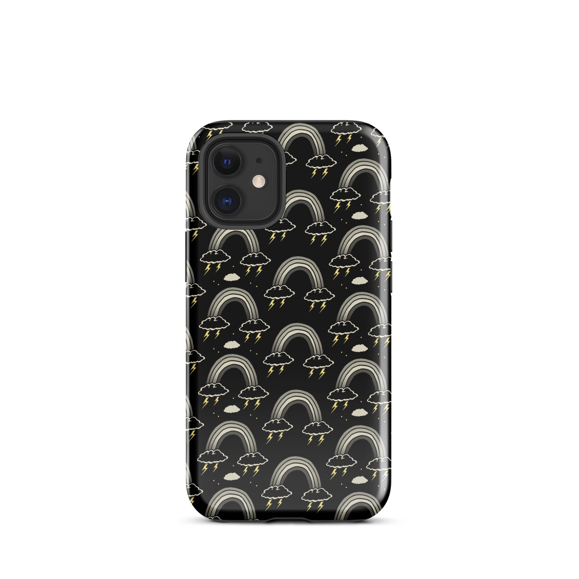 Murder Apparel Goth Rainbow Emo iPhone Case