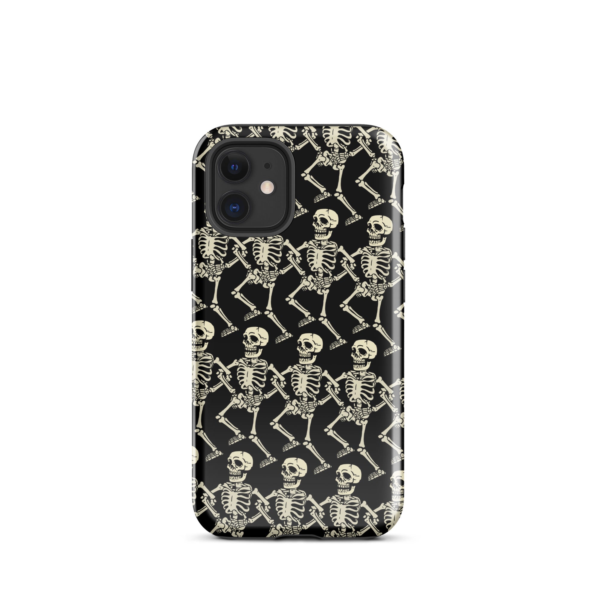 Murder Apparel Dancing Skeletons iPhone Case