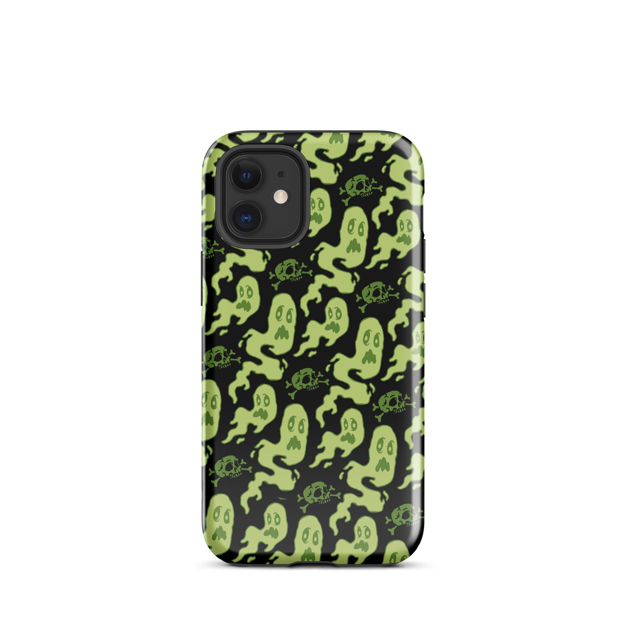 Murder Apparel Green Ghosts iPhone Case