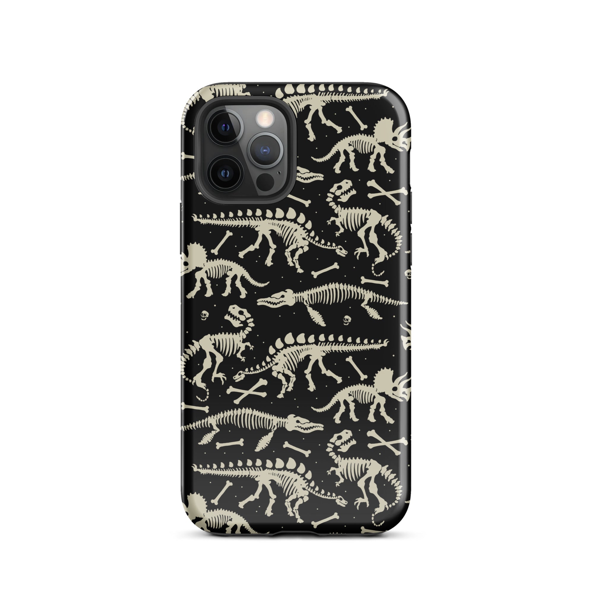 Murder Apparel Dinosaur Fossils iPhone Case