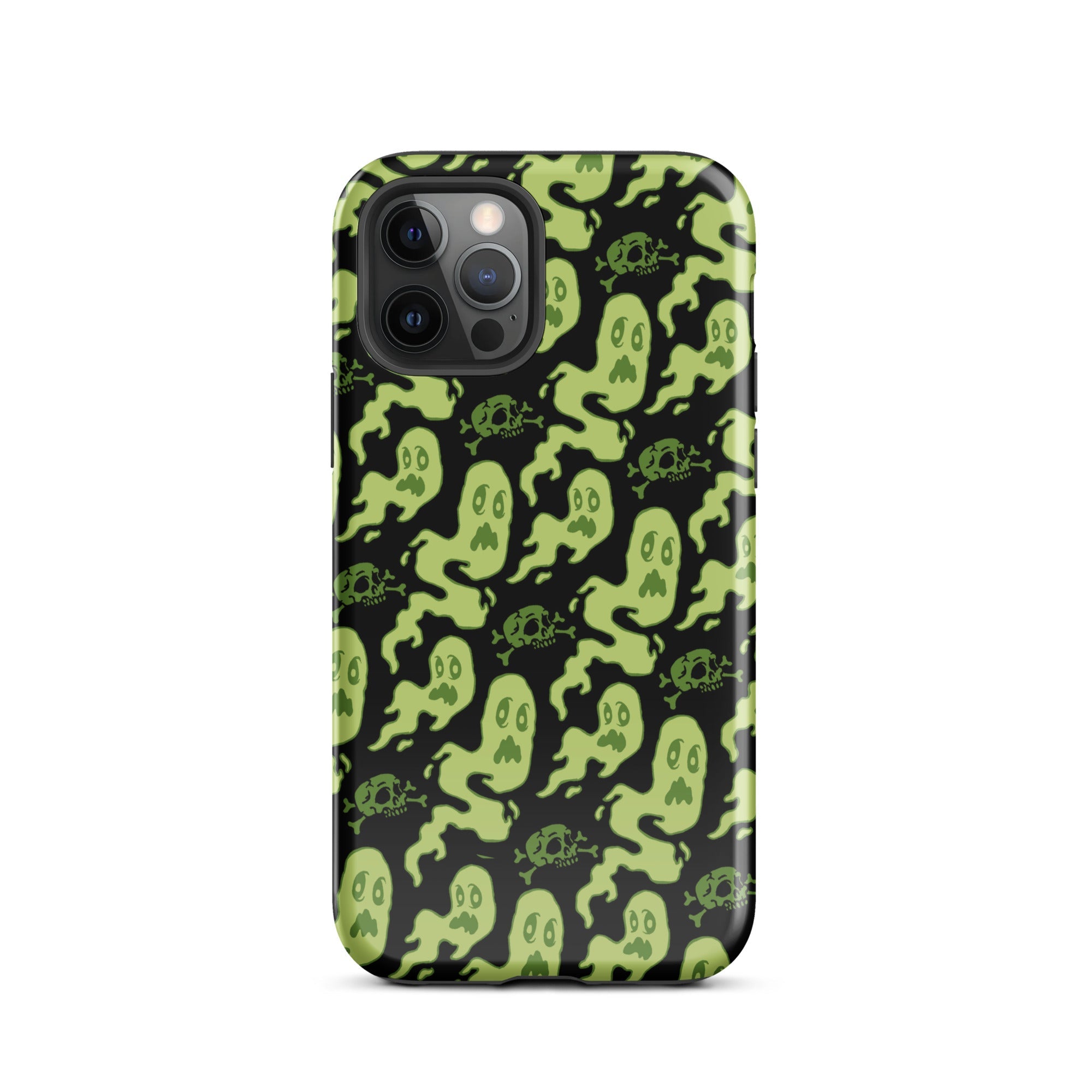 Murder Apparel Green Ghosts iPhone Case