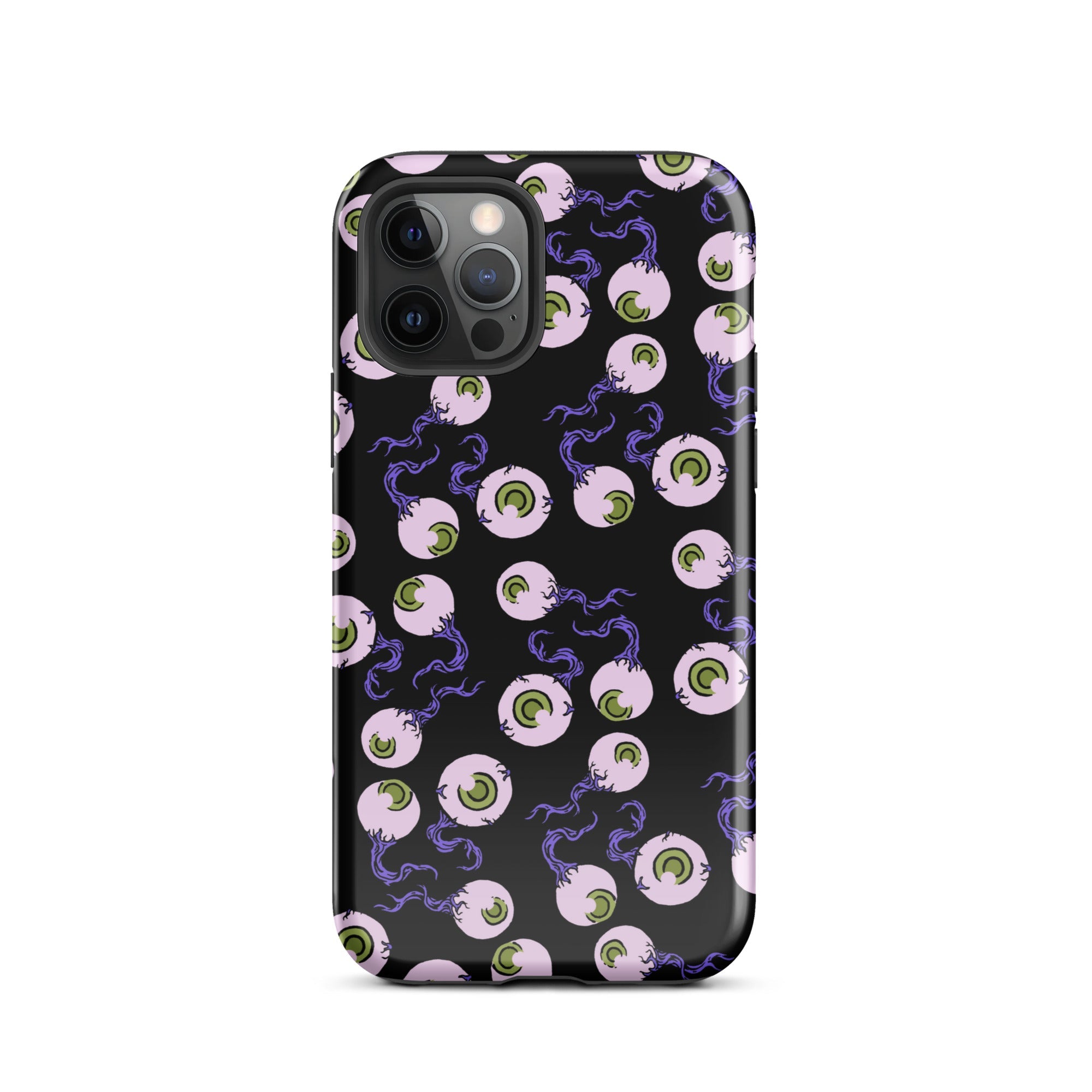 Murder Apparel Spooky Eyeballs iPhone Case