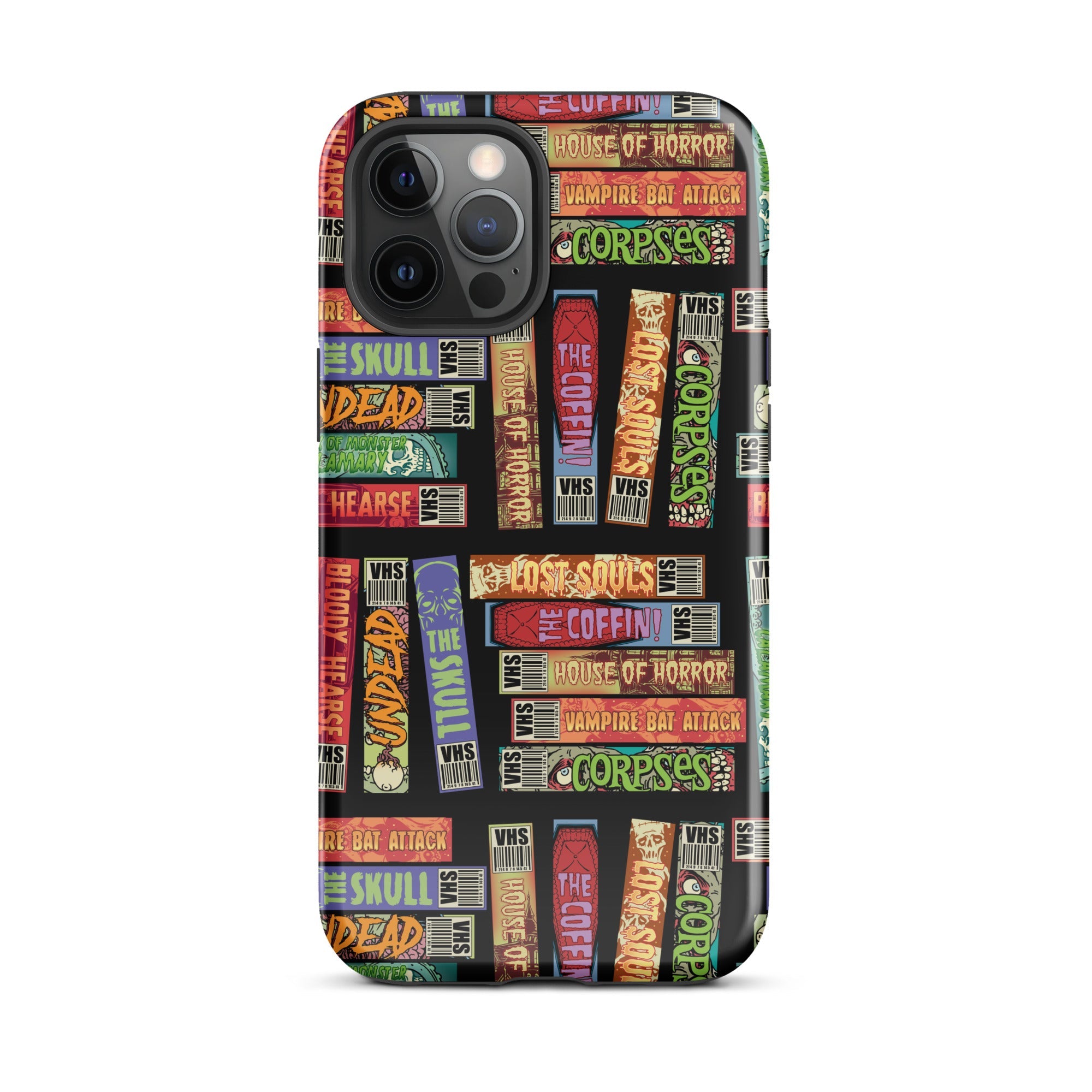 Murder Apparel Retro Horror VHS iPhone Case