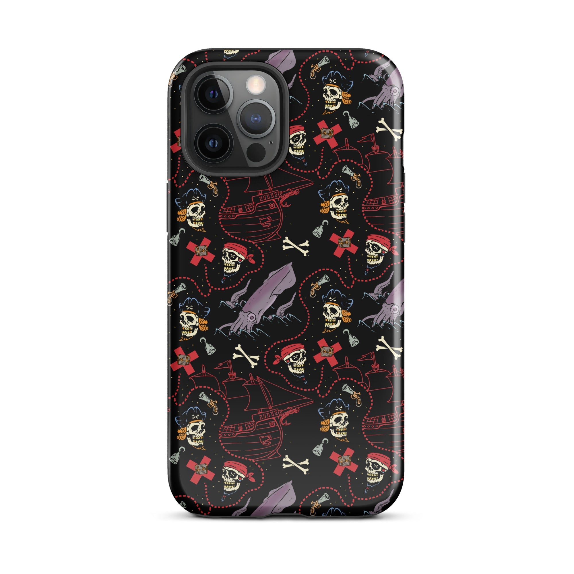 Murder Apparel Pirate Skulls iPhone Case