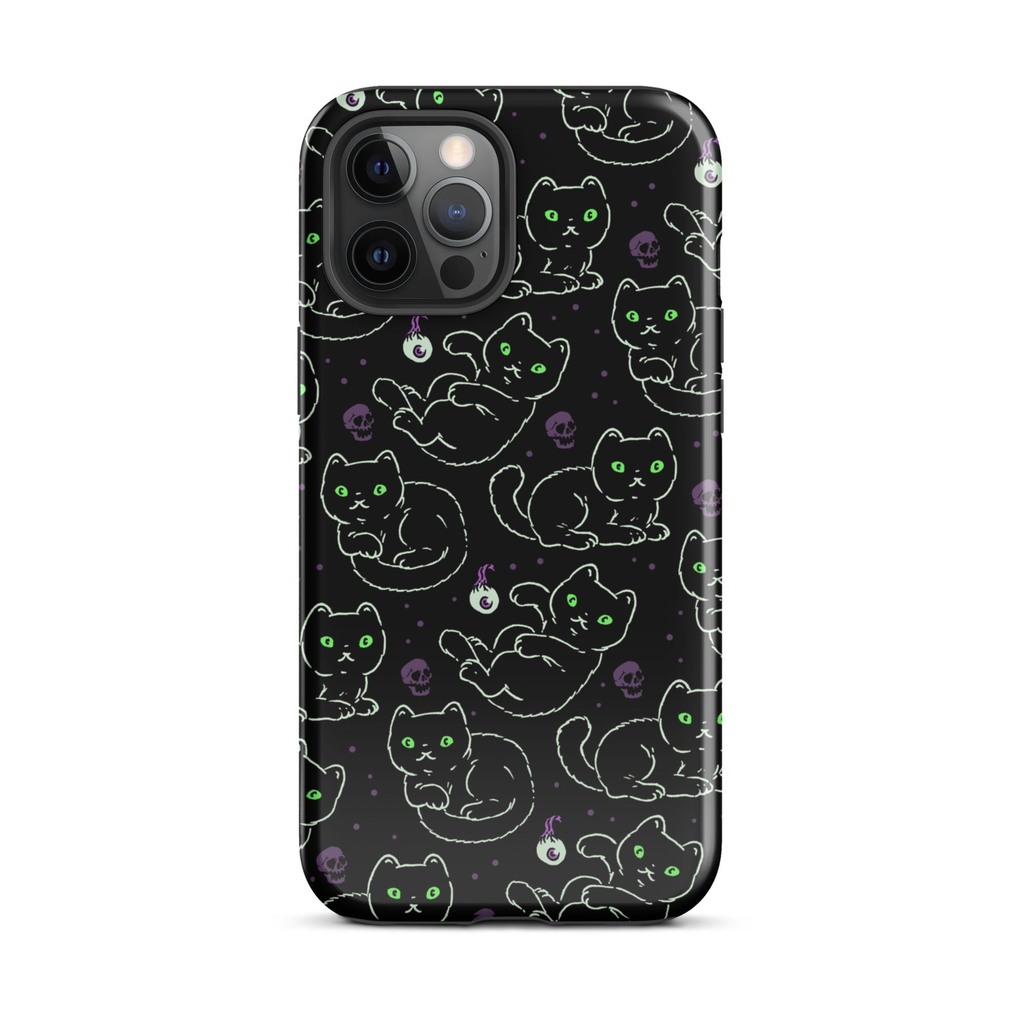Murder Apparel Black Cats iPhone Case
