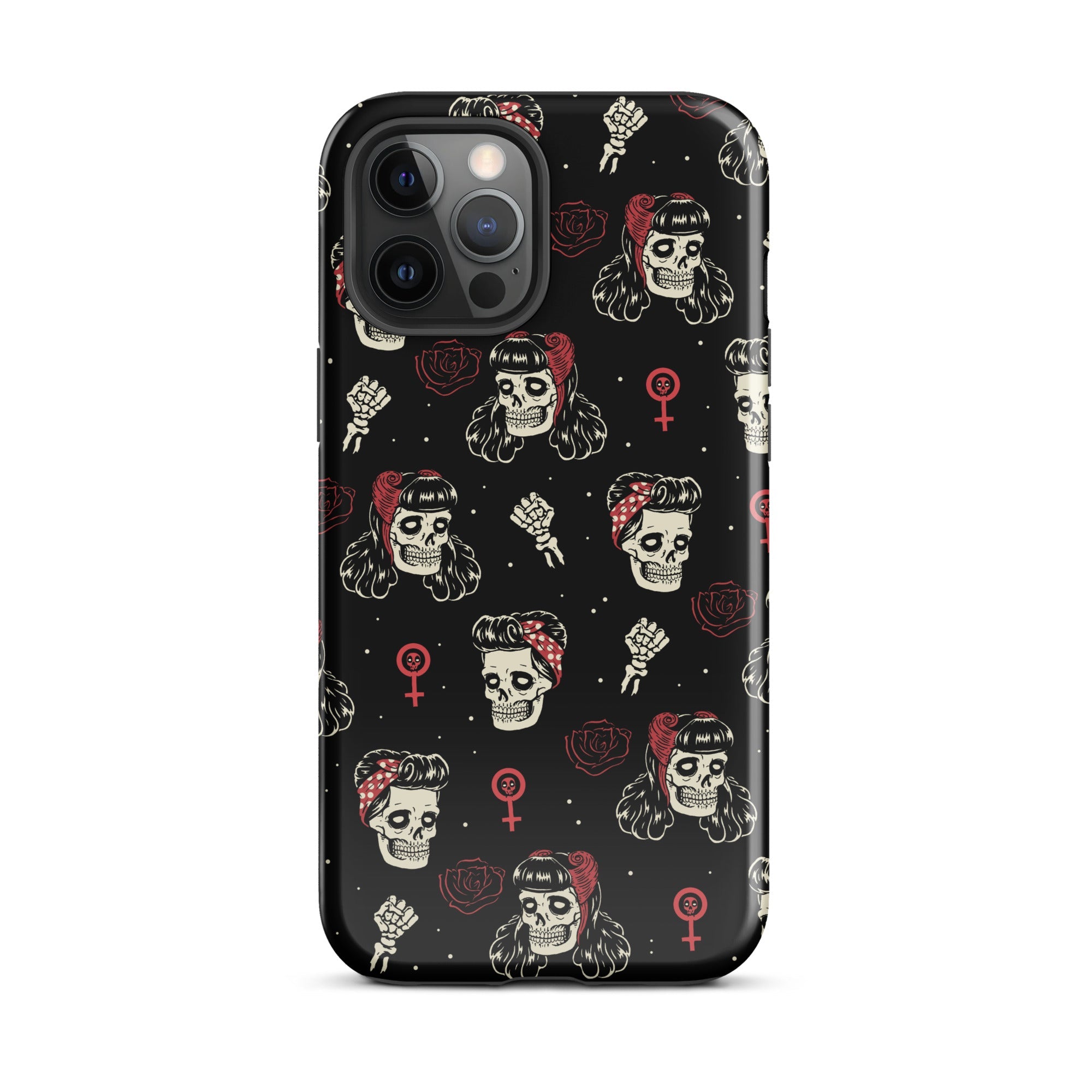 Murder Apparel Undead Rosie Riveter iPhone Case