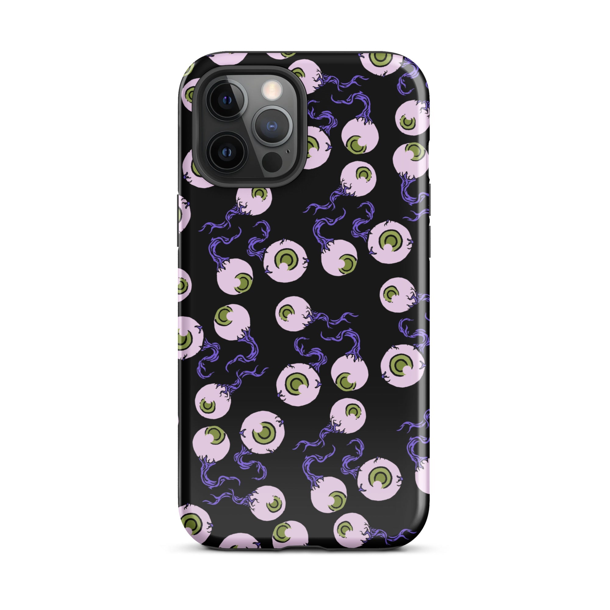 Murder Apparel Spooky Eyeballs iPhone Case
