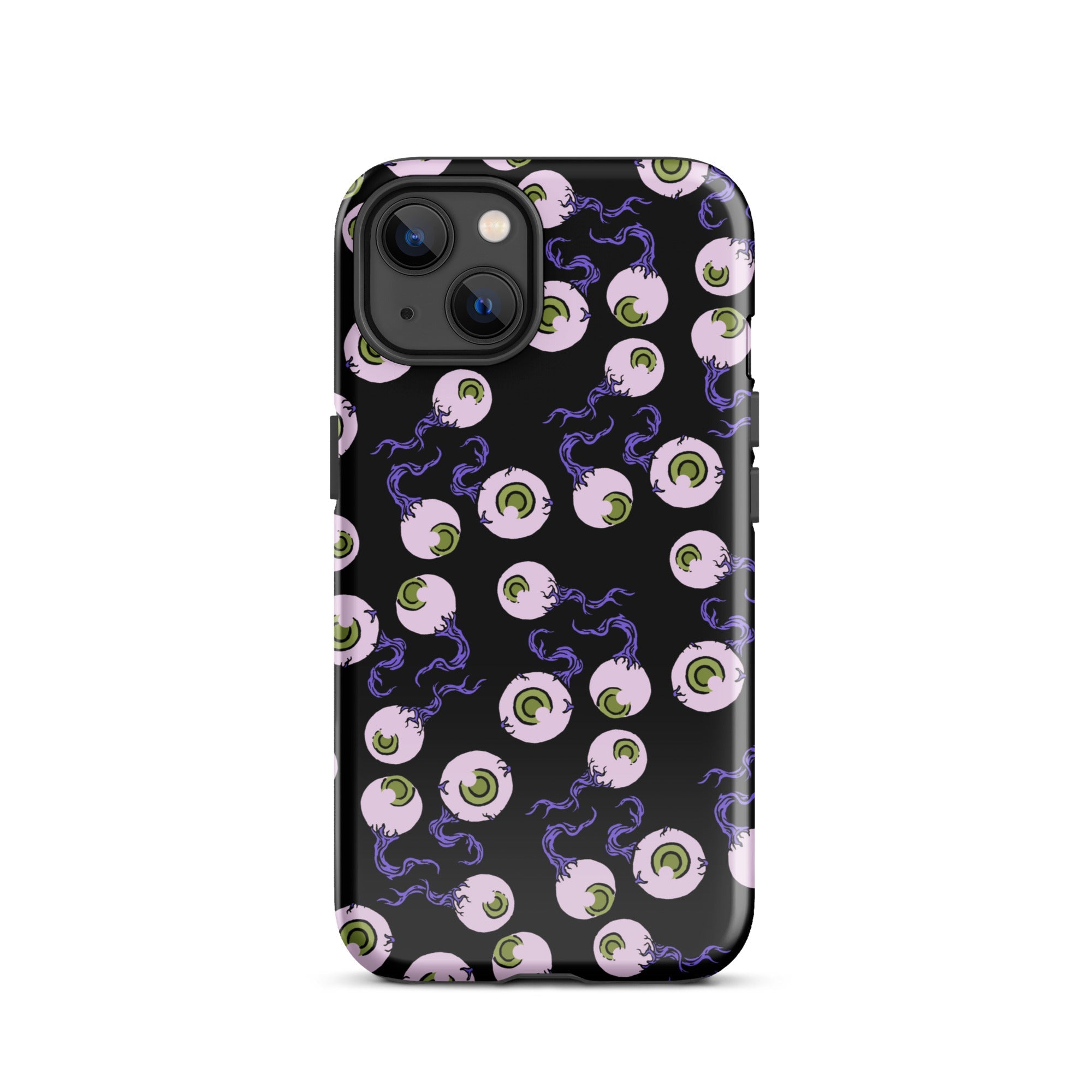 Murder Apparel Spooky Eyeballs iPhone Case