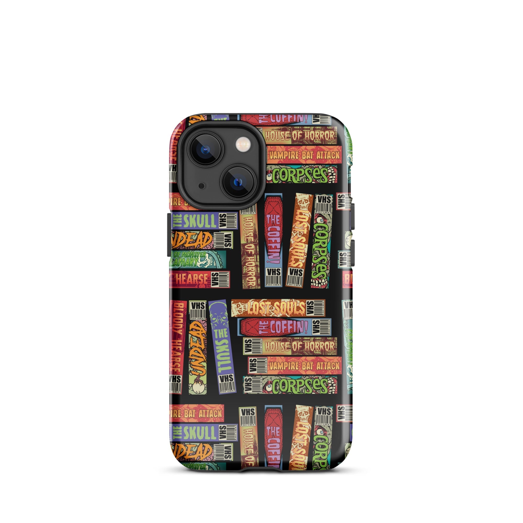 Murder Apparel Retro Horror VHS iPhone Case