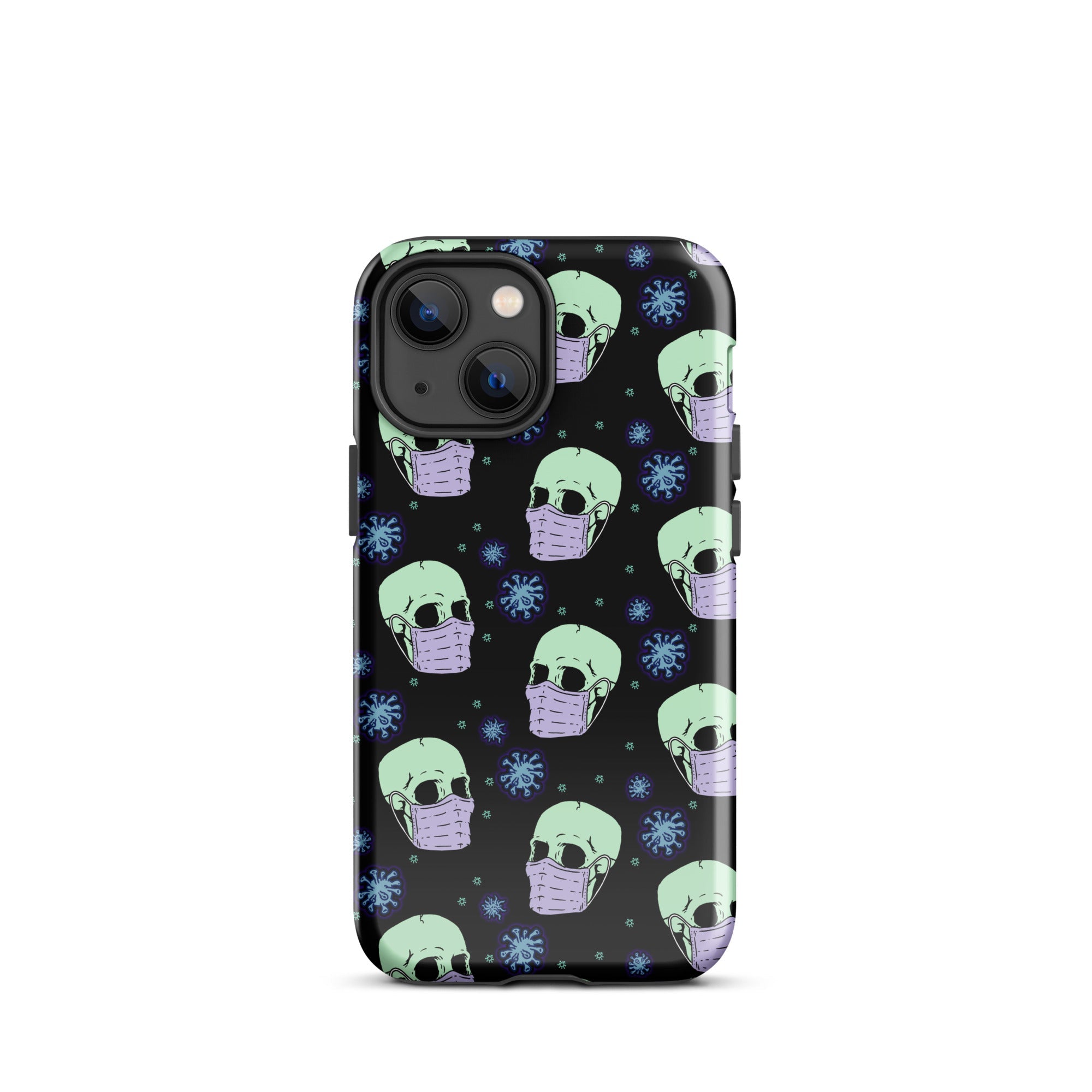 Murder Apparel Virus Skull iPhone Case