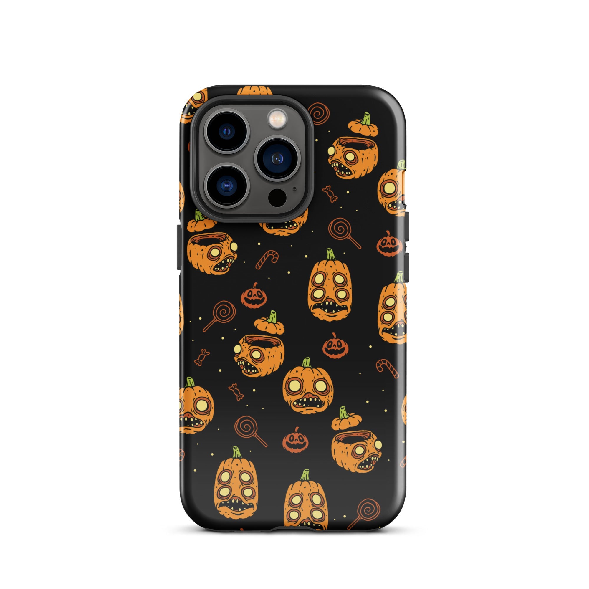 Murder Apparel Zombie Pumpkins iPhone Case