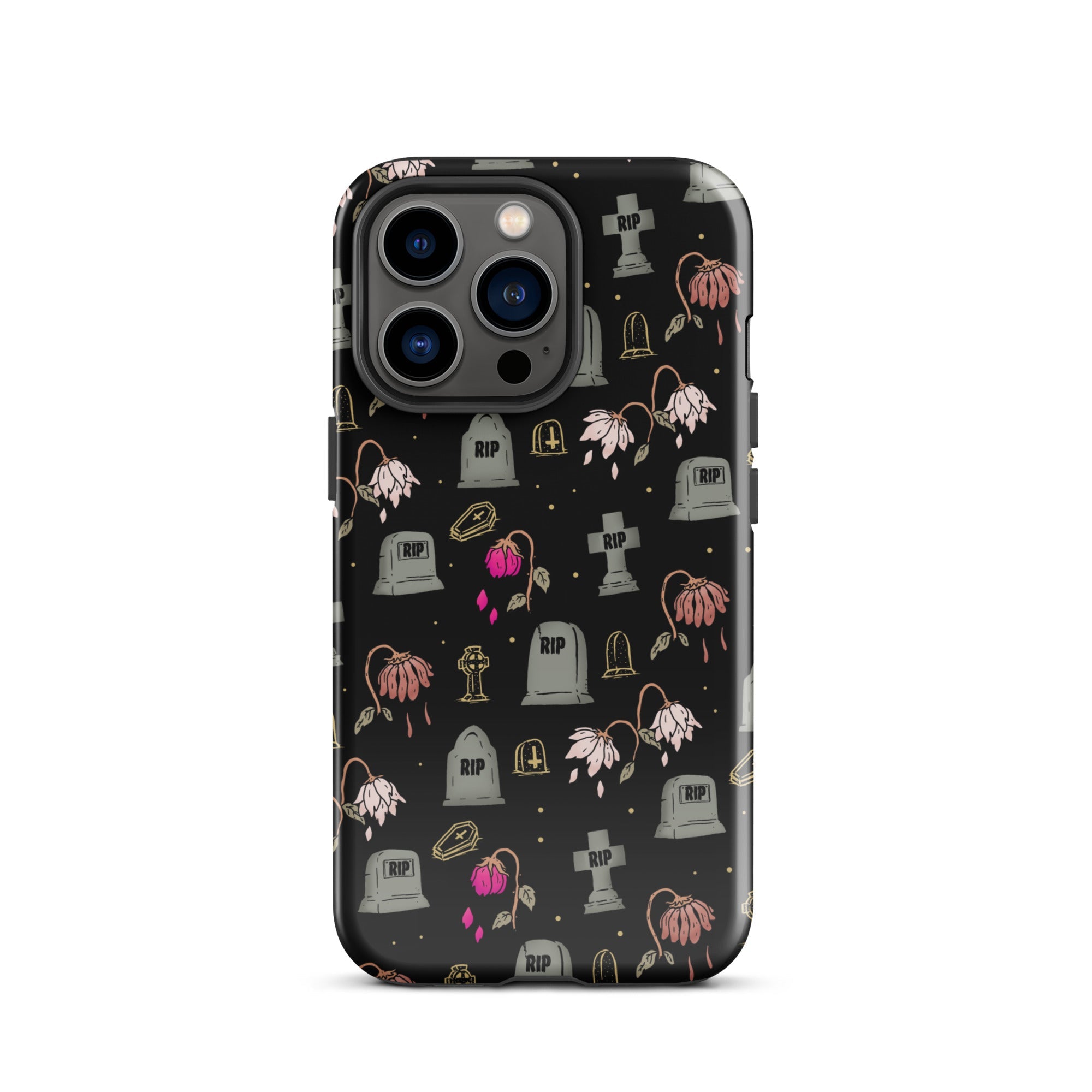 Murder Apparel Cemetery iPhone Case