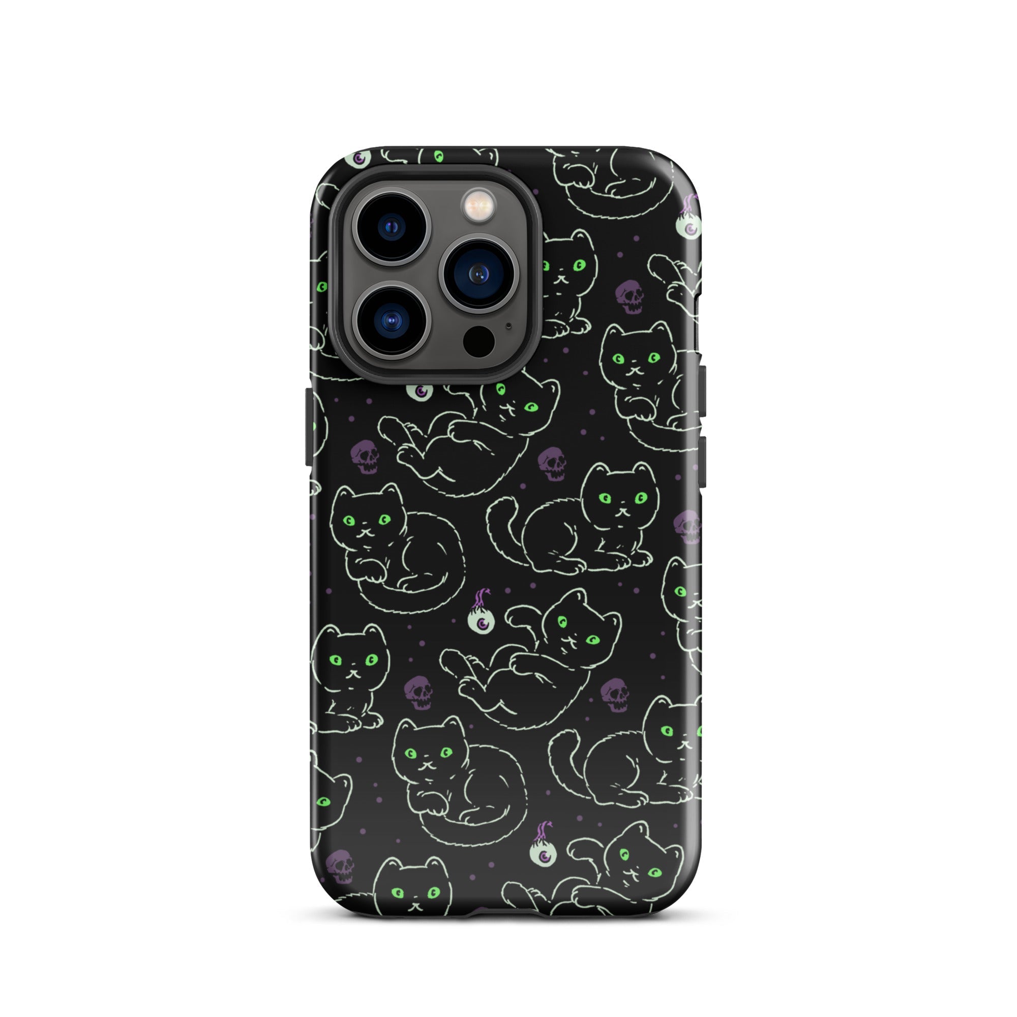 Murder Apparel Black Cats iPhone Case