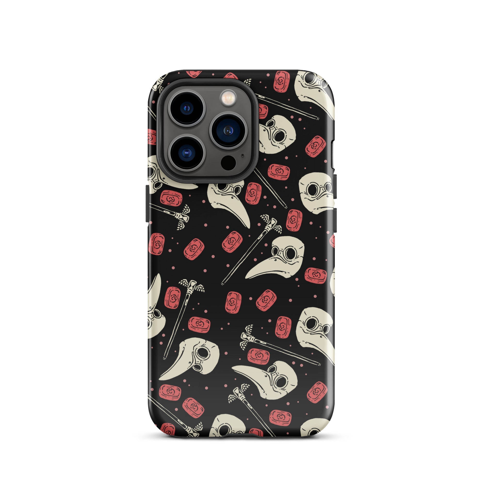 Murder Apparel Plague Doctor Soap iPhone Case