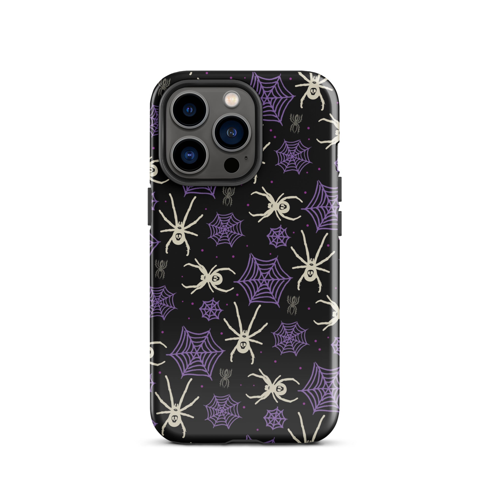 Murder Apparel Spider Webs iPhone Case