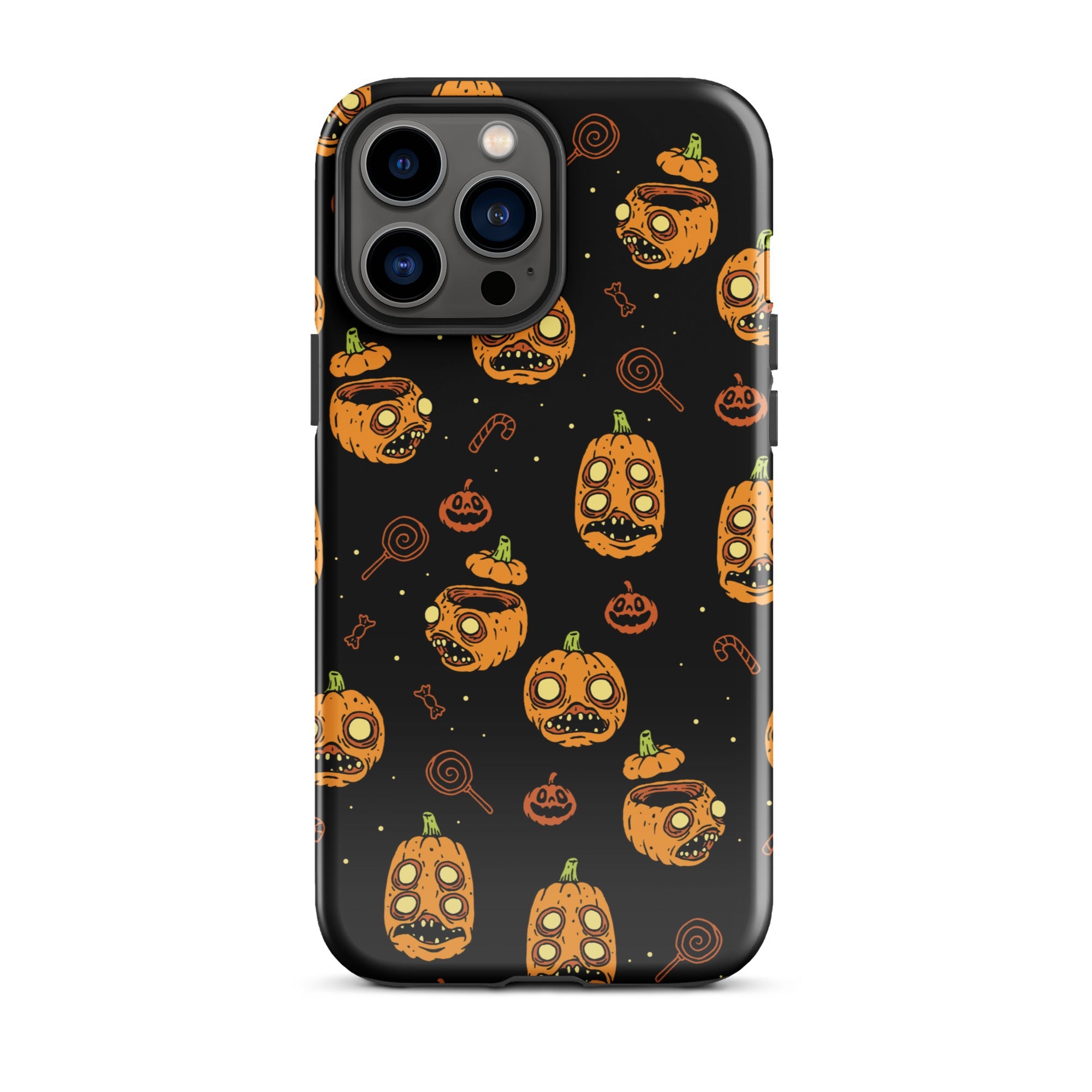 Murder Apparel Zombie Pumpkins iPhone Case