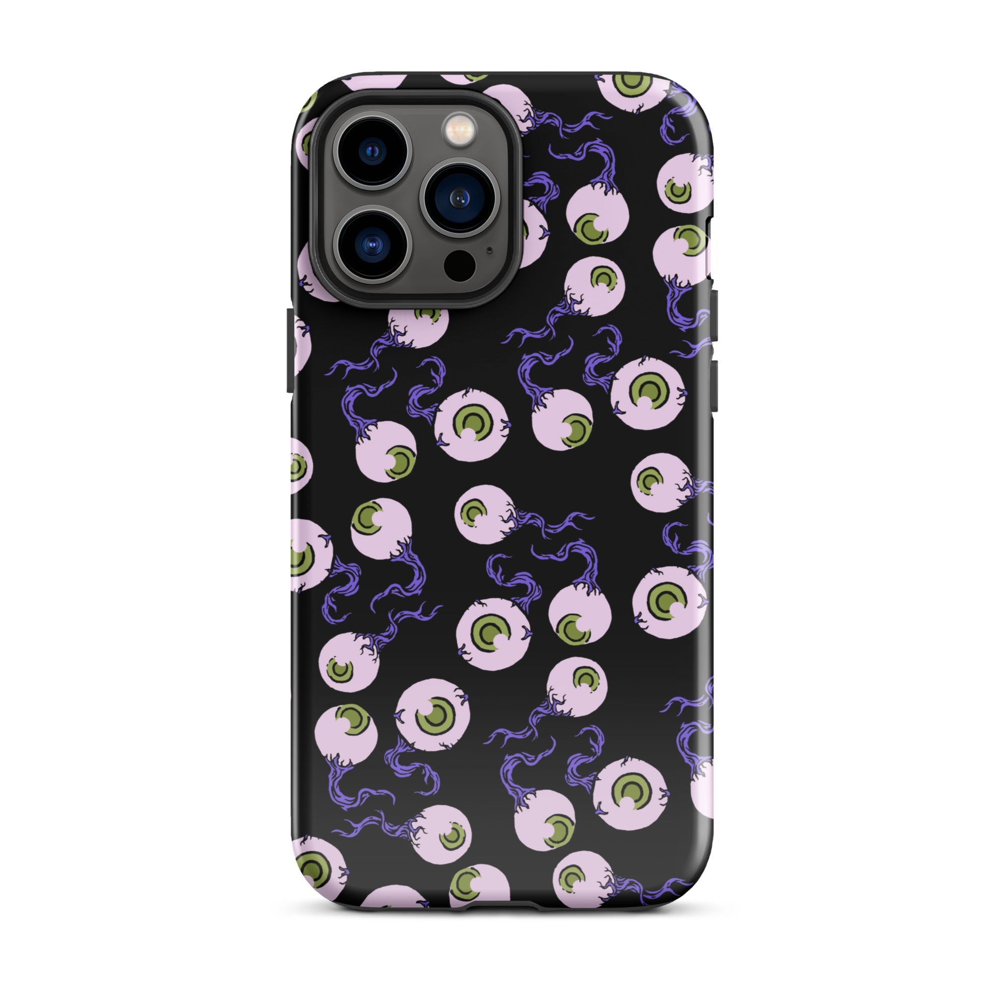 Murder Apparel Spooky Eyeballs iPhone Case