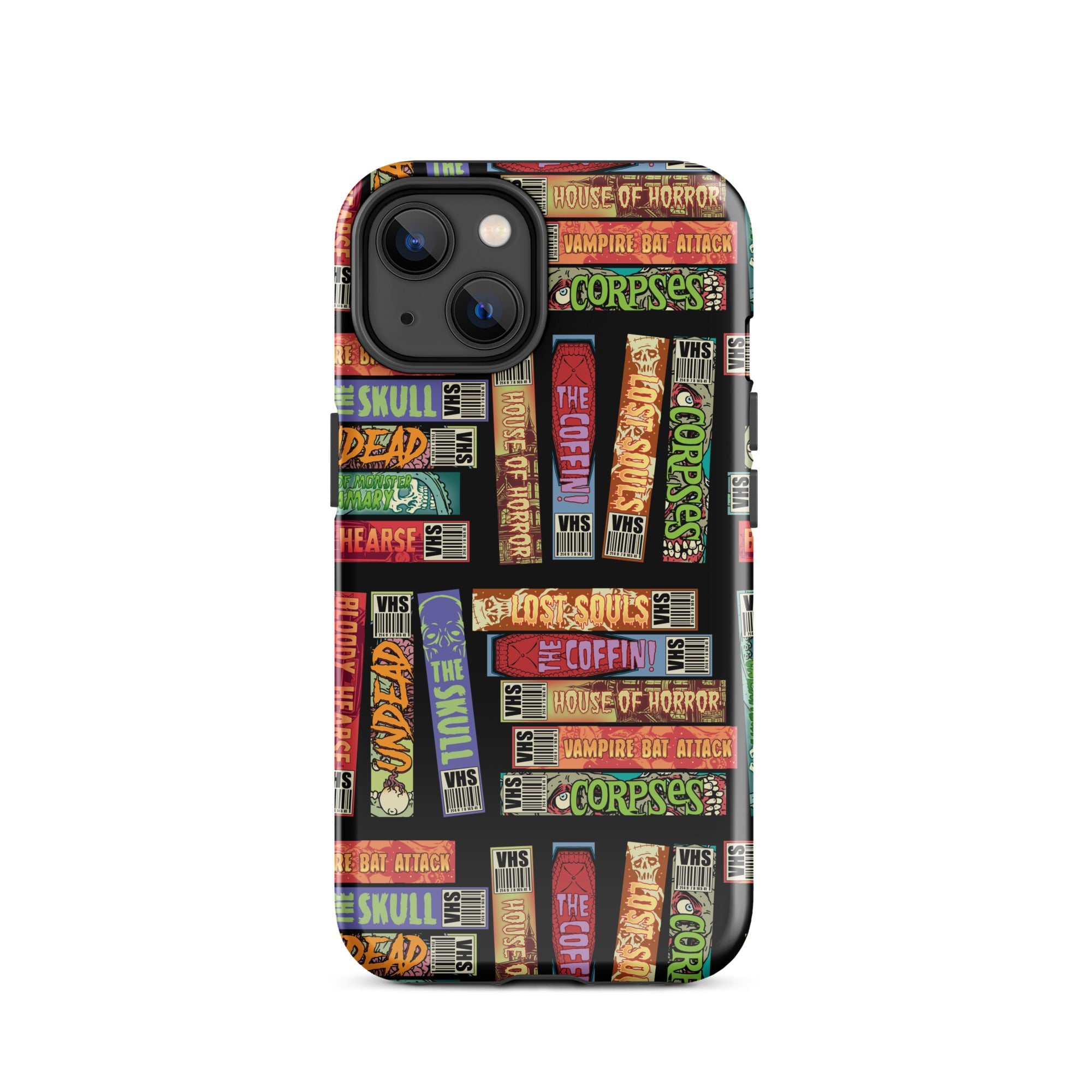 Murder Apparel Retro Horror VHS iPhone Case