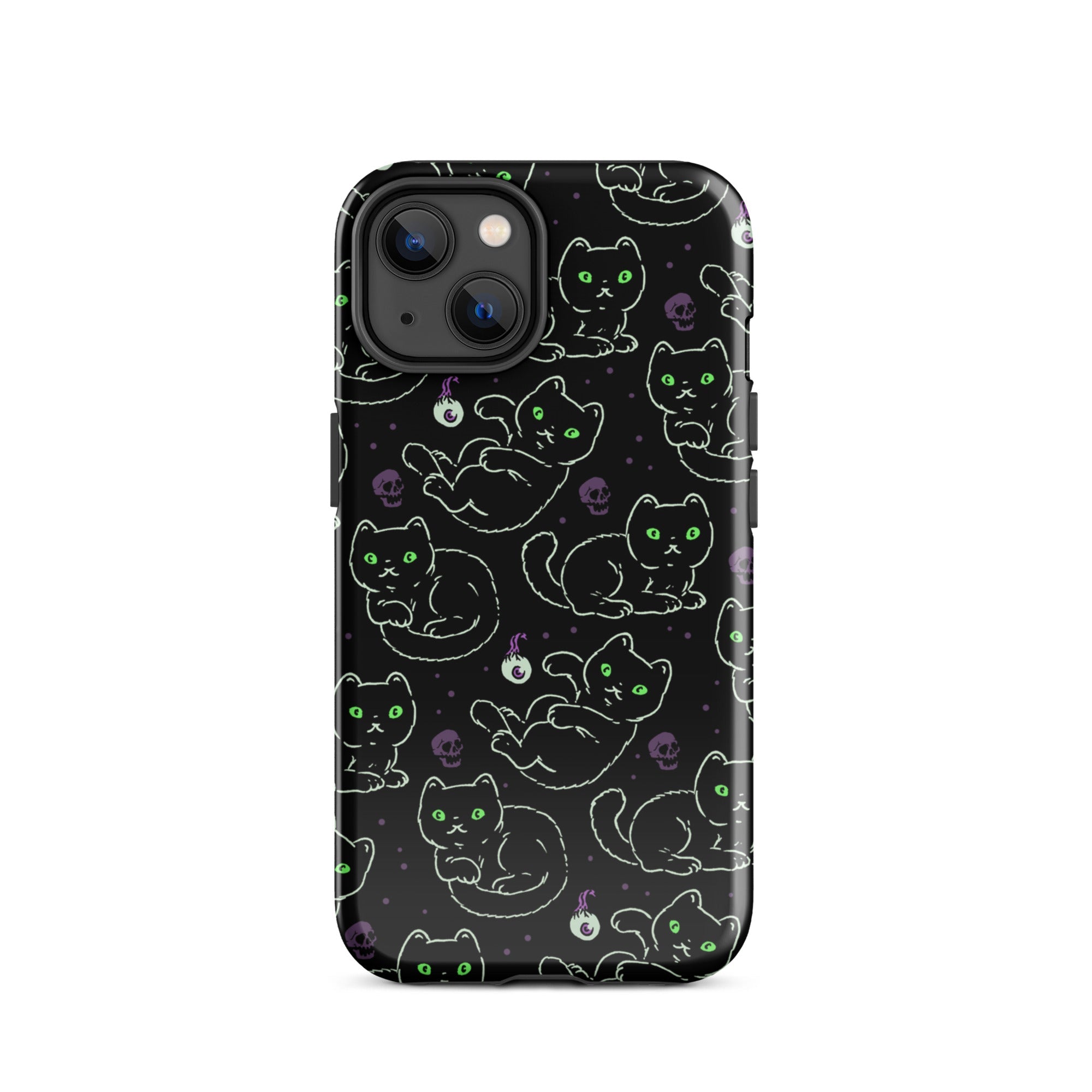 Murder Apparel Black Cats iPhone Case