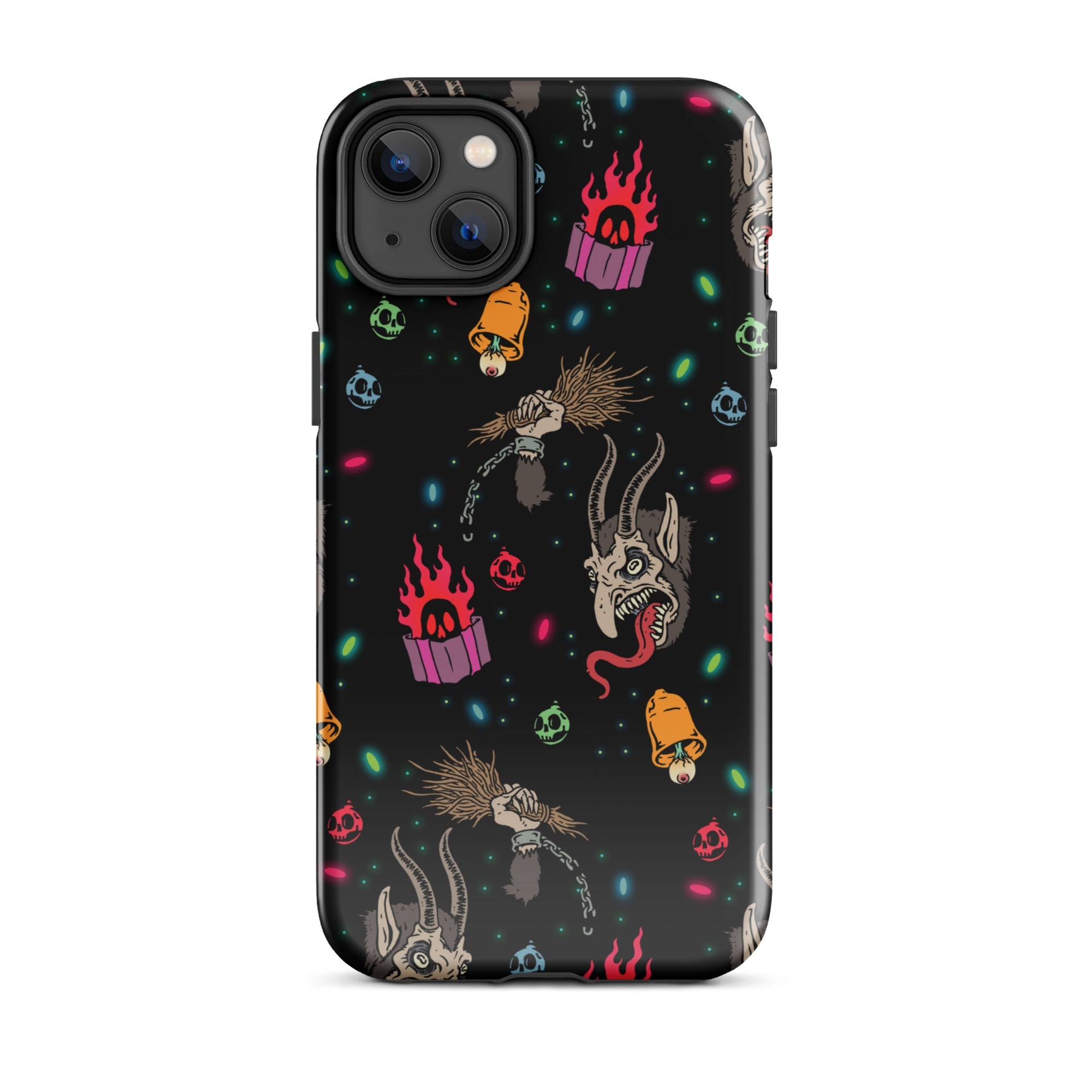 Murder Apparel Merry Krampus iPhone Case