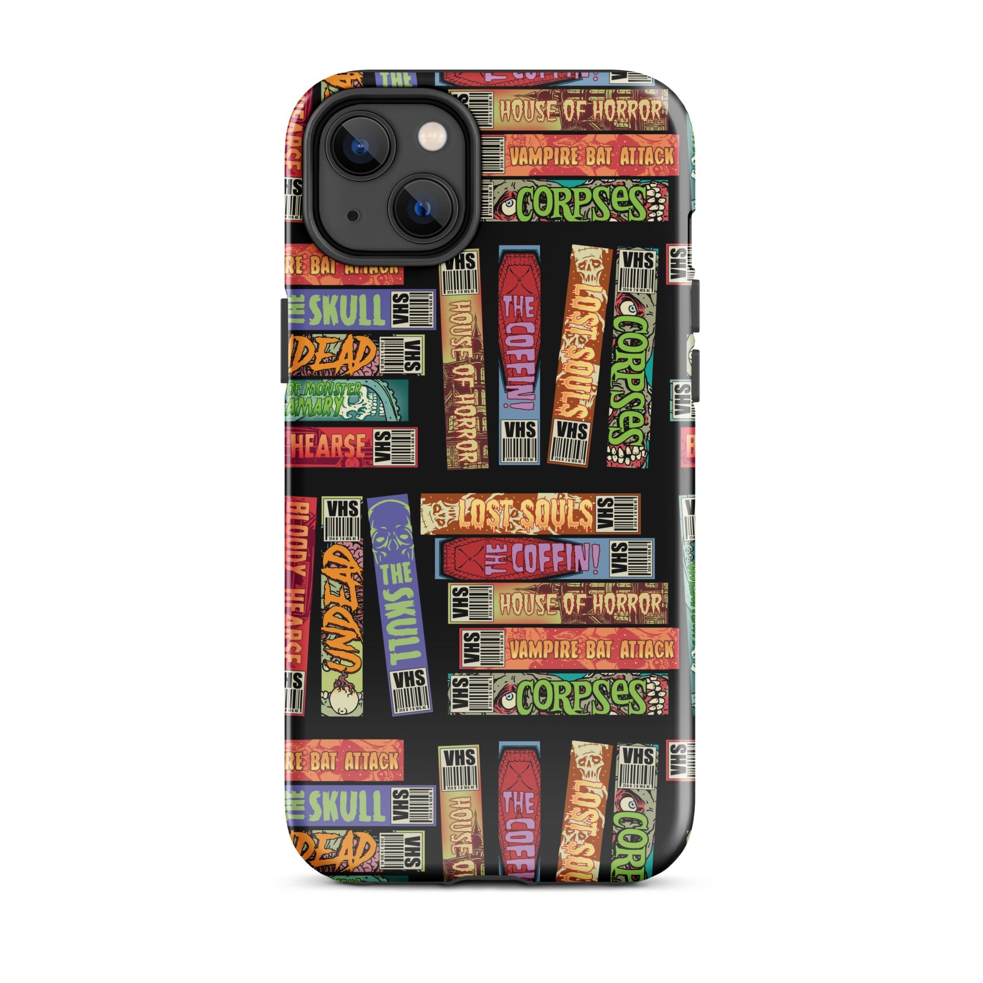 Murder Apparel Retro Horror VHS iPhone Case