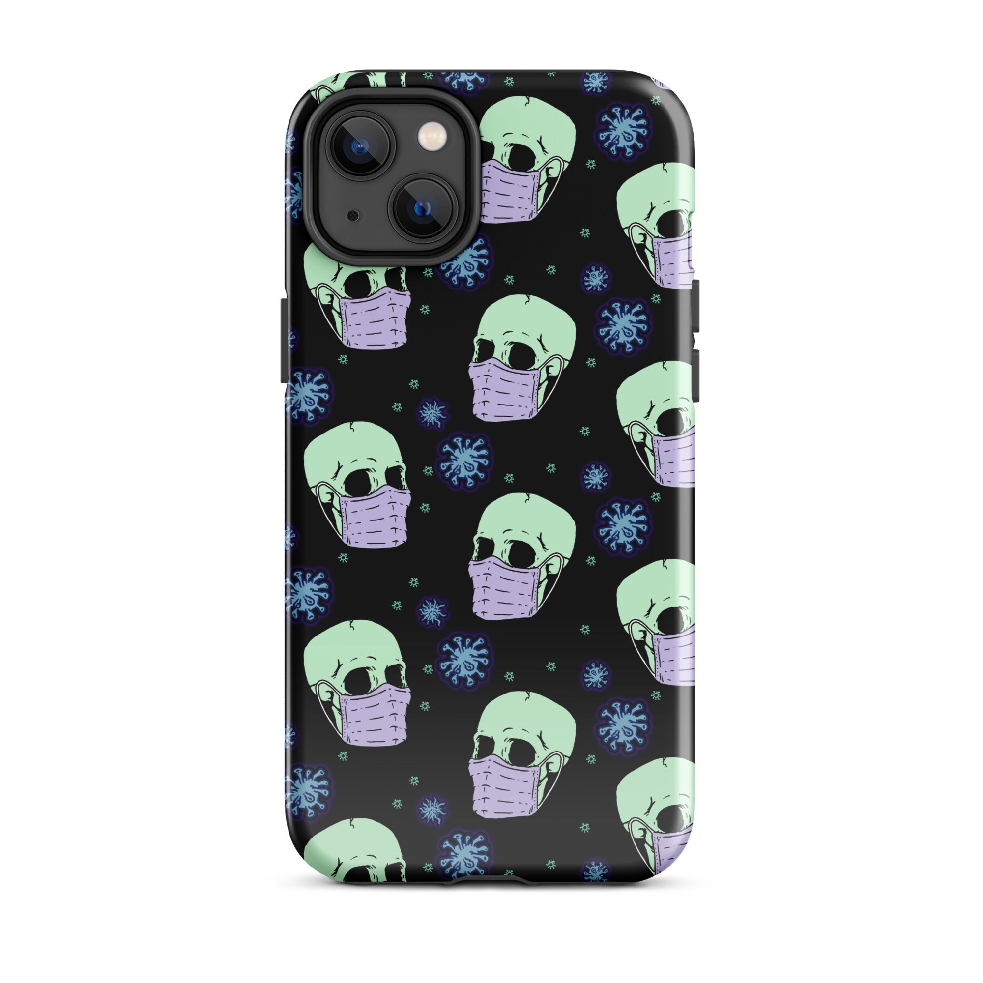 Murder Apparel Virus Skull iPhone Case
