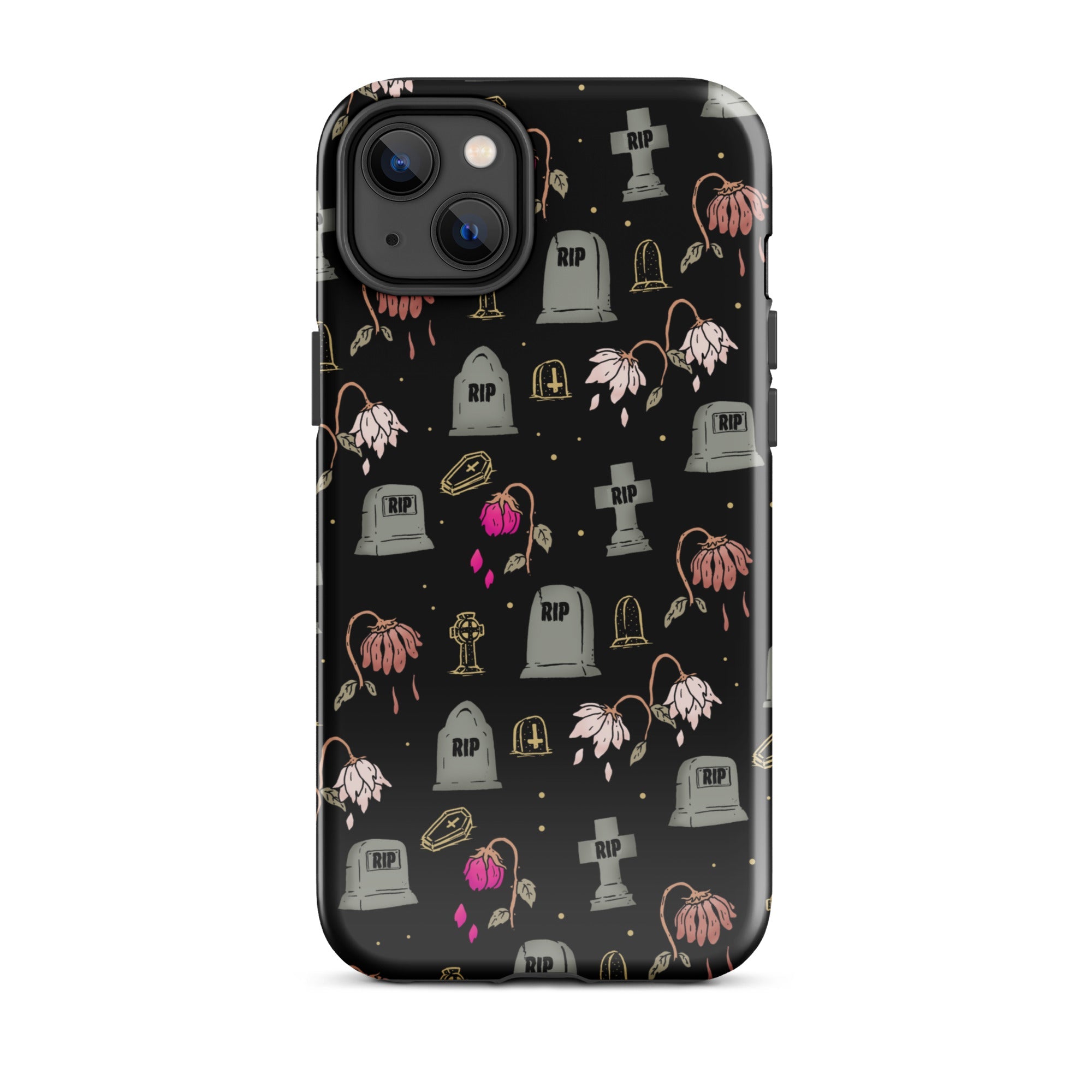 Murder Apparel Cemetery iPhone Case