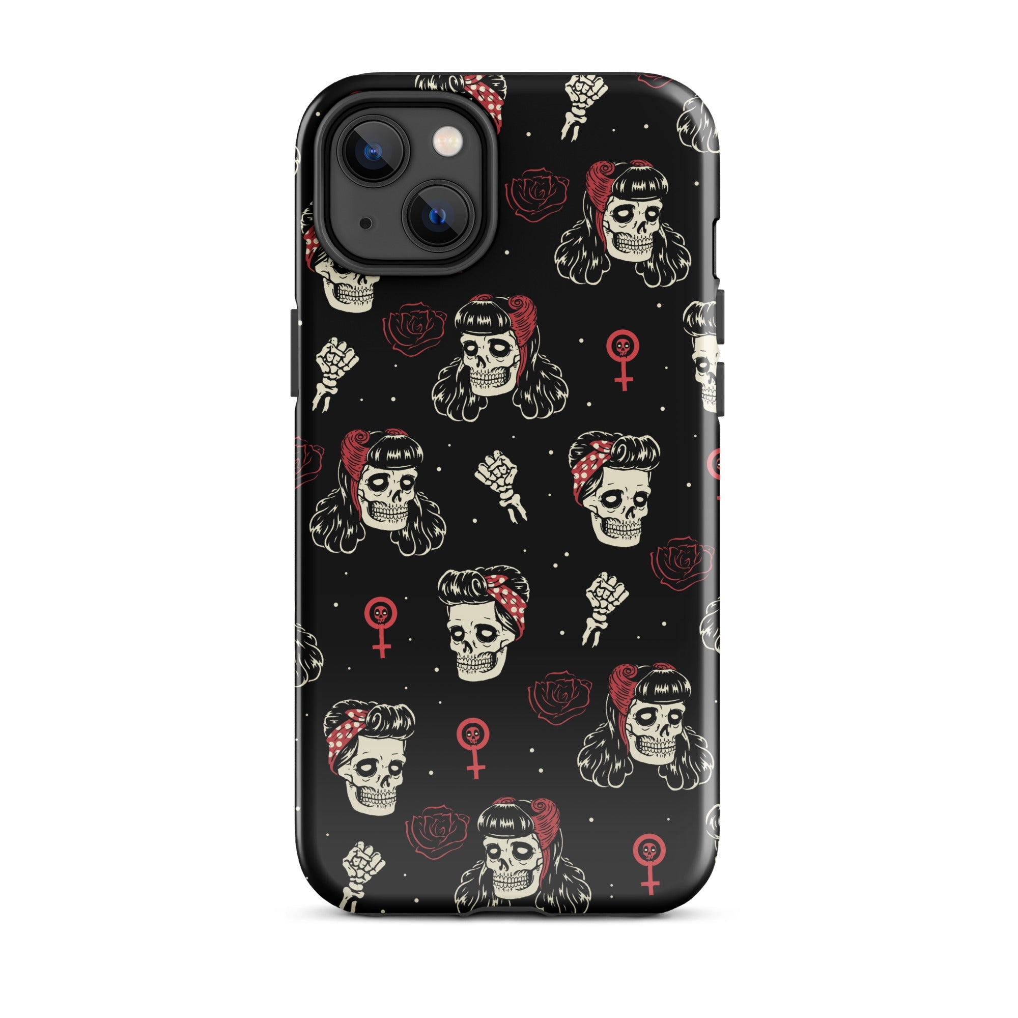 Murder Apparel Undead Rosie Riveter iPhone Case