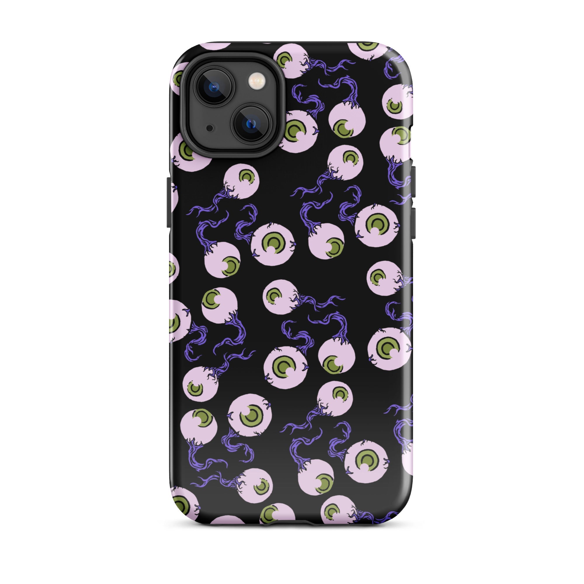 Murder Apparel Spooky Eyeballs iPhone Case