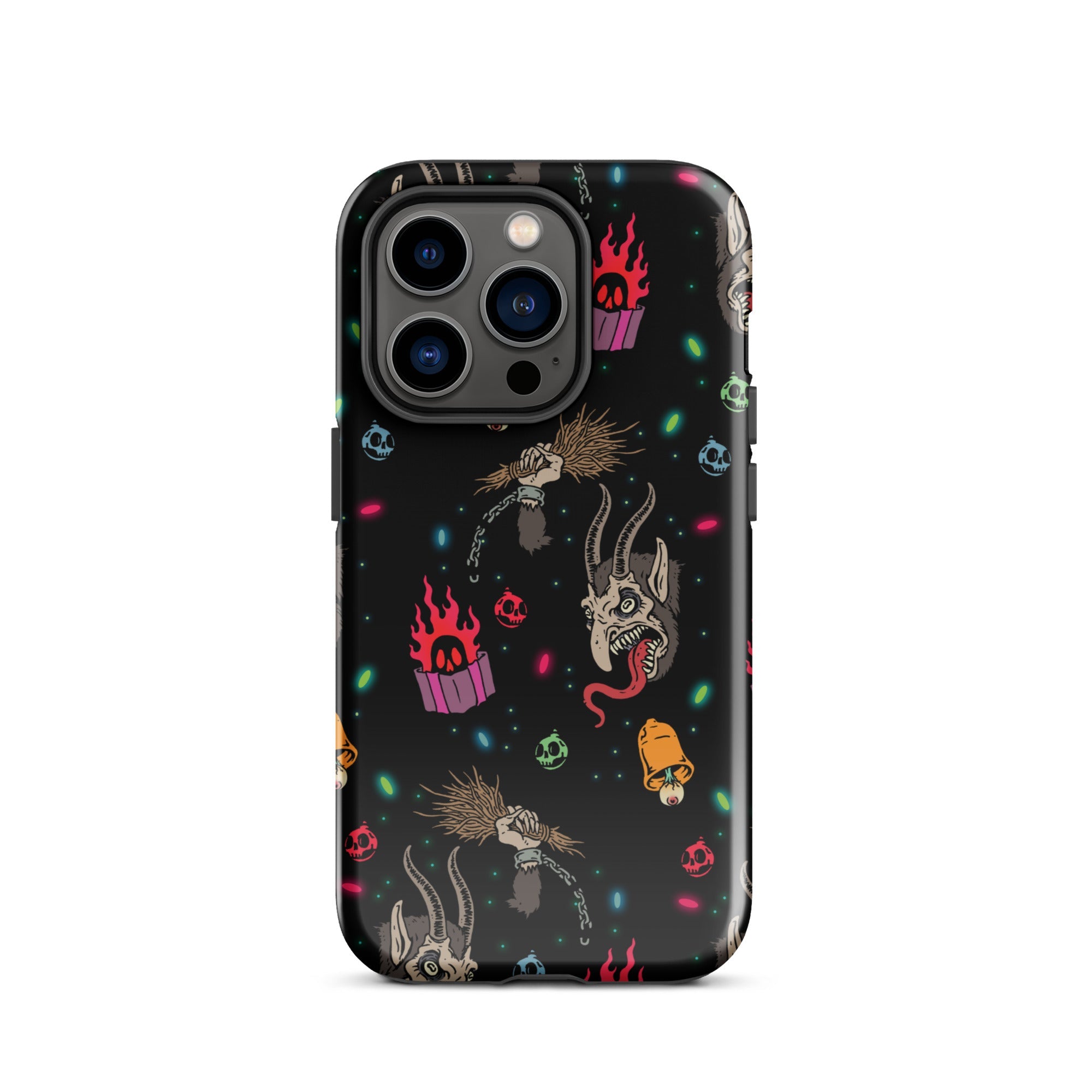 Murder Apparel Merry Krampus iPhone Case