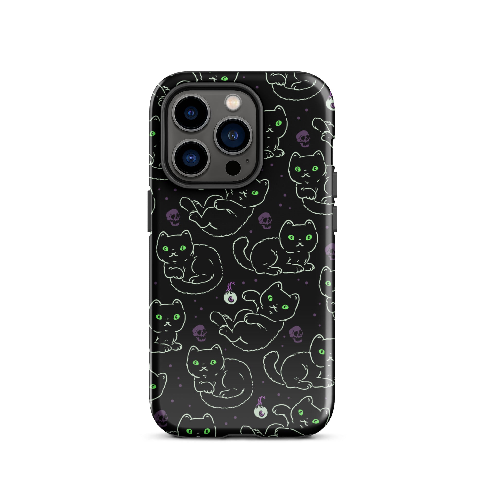 Murder Apparel Black Cats iPhone Case